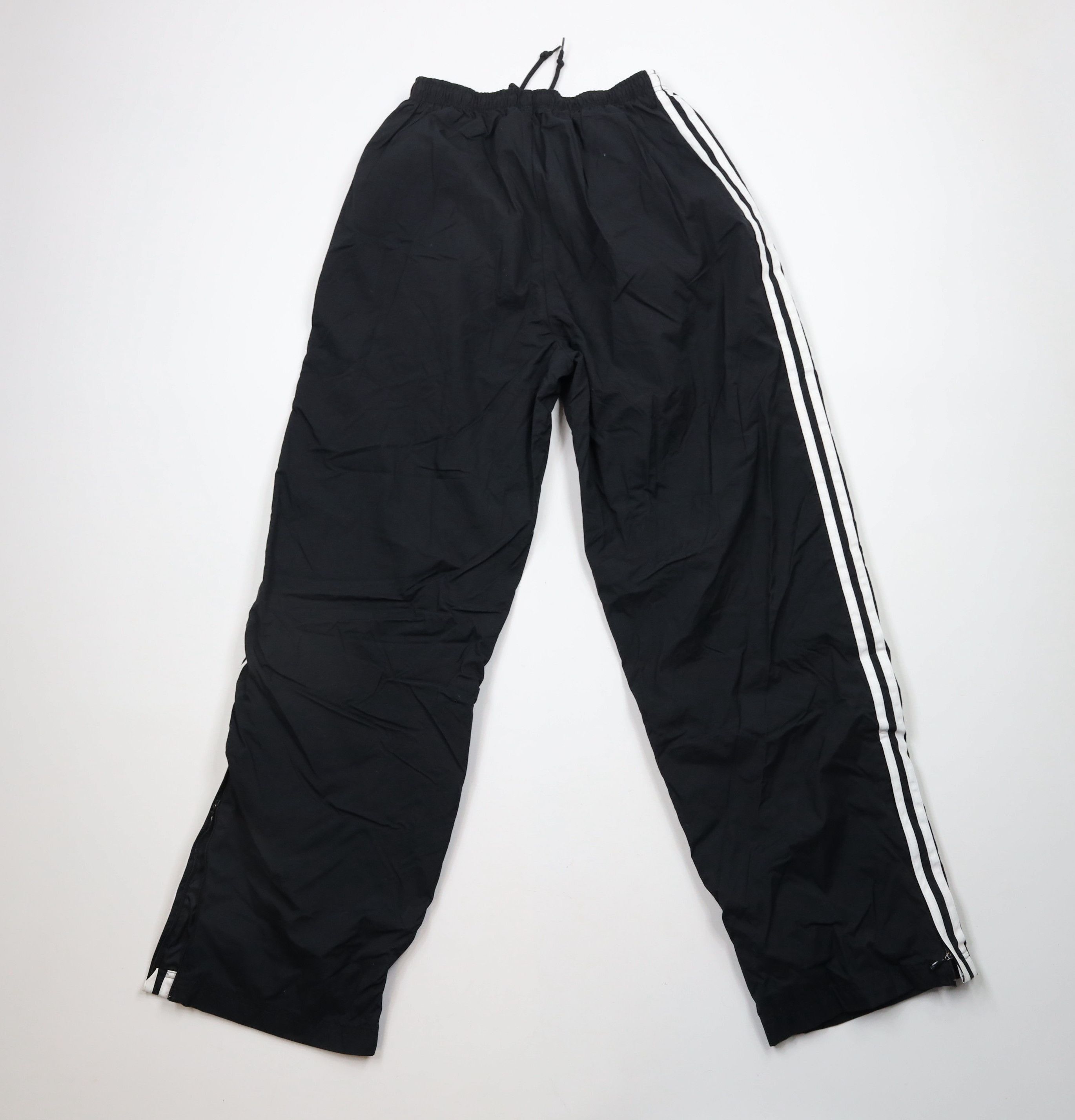 Adidas × Vintage Vintage Y2K 2001 Adidas Lined Wide Leg Windbreaker Pants Size US 36 / EU 52 - 10 Thumbnail