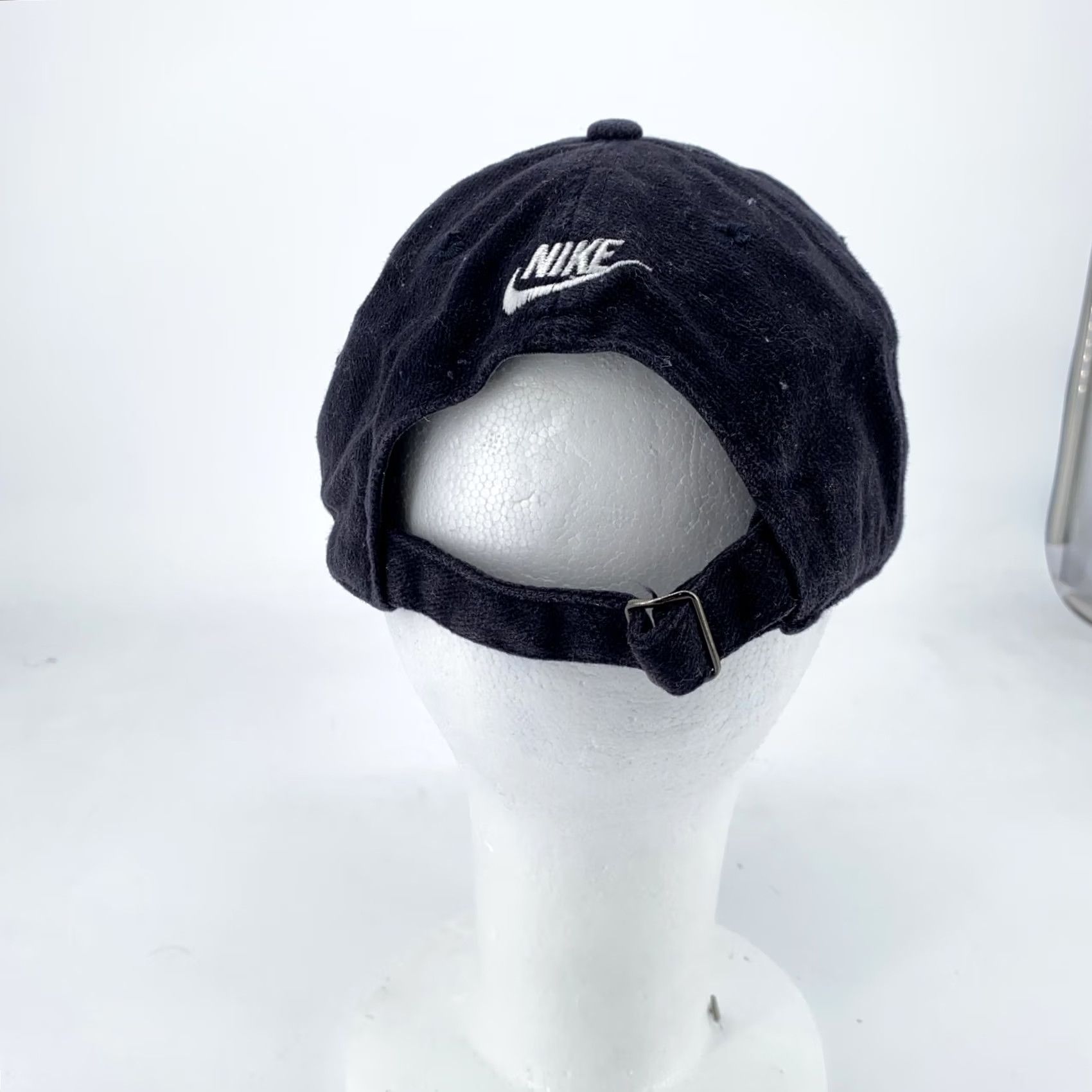 Nike VINTAGE Nike Hat Cap Strap Back Swoosh Embroidered Mens 90s Baseball Cap One Size Blue Cotton Twill Adjustable Casual Travel Swoosh Mens 90s Vintage Size ONE SIZE - 3 Thumbnail