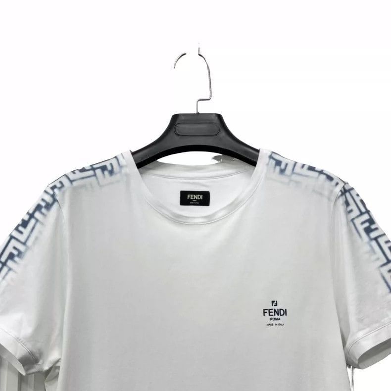 Fendi Fendi Gradient Double F Crew Neck TShirt Size US S / EU 44-46 / 1 - 3 Thumbnail