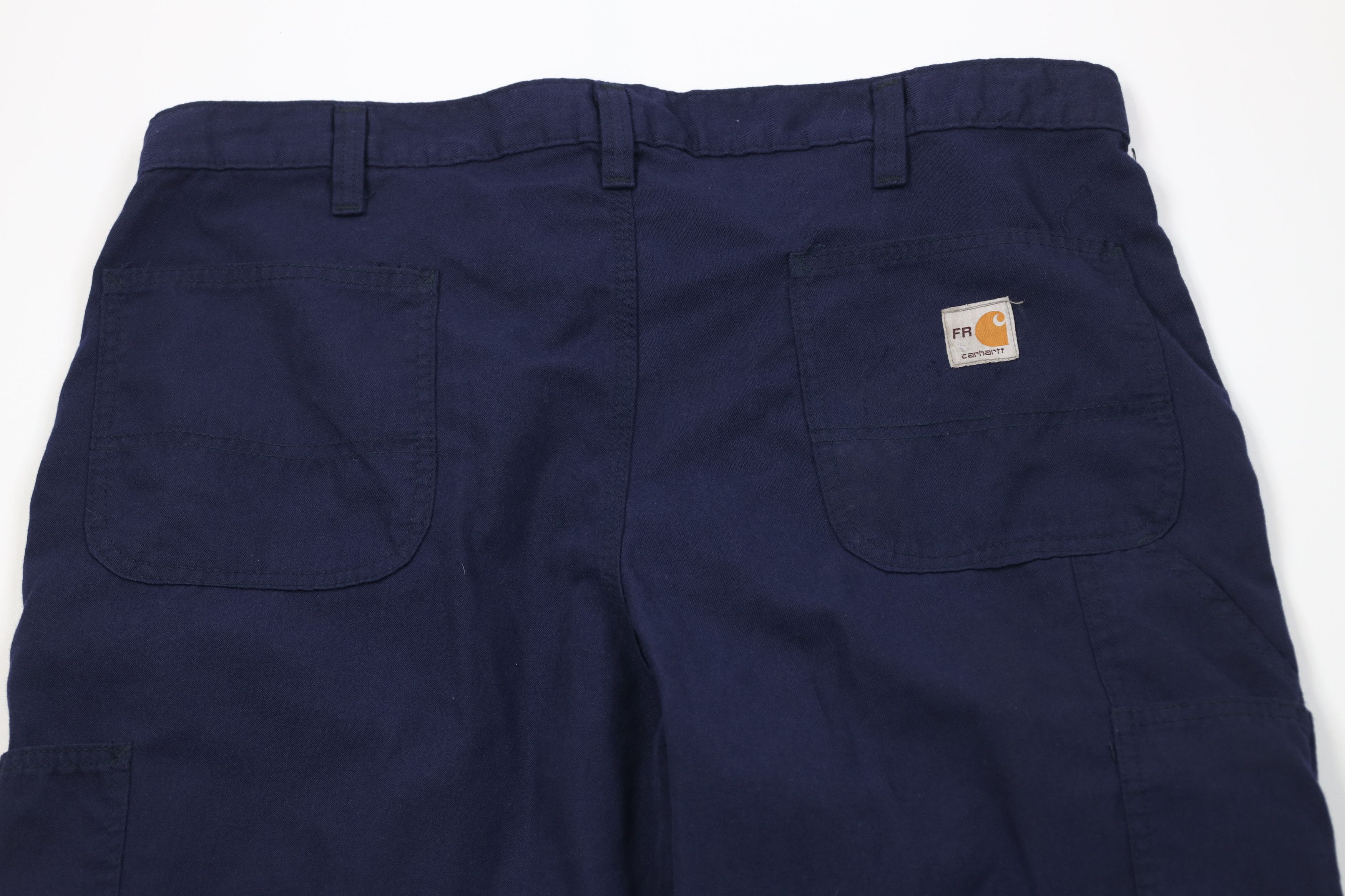 Carhartt Carhartt FR Fire Flame Resistant Wide Leg Dungaree Pants Size US 38 / EU 54 - 13 Thumbnail