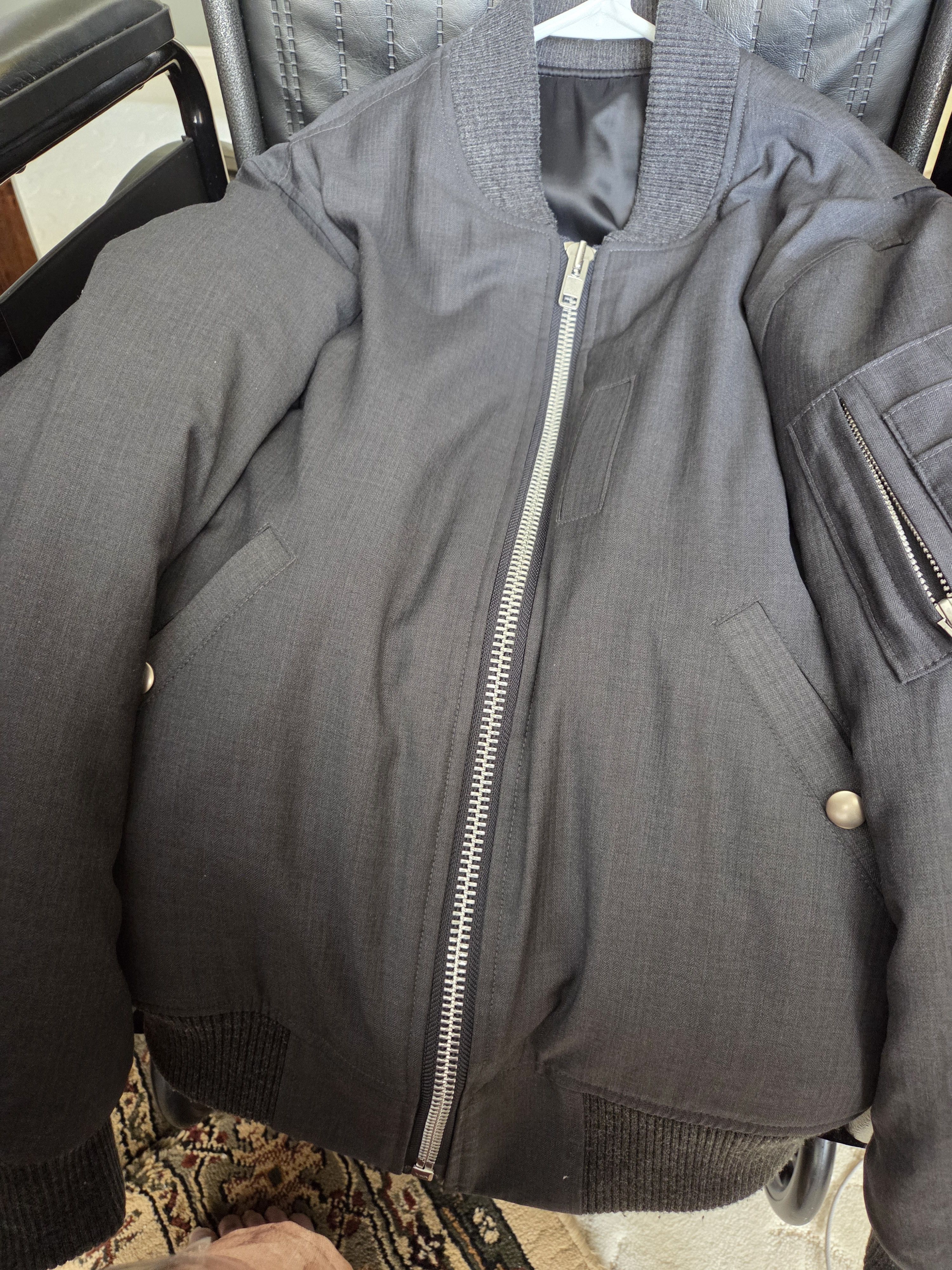 Falcon Garments Suiting Wool Bomber Jacket Size US S / EU 44-46 / 1 - 1 Thumbnail