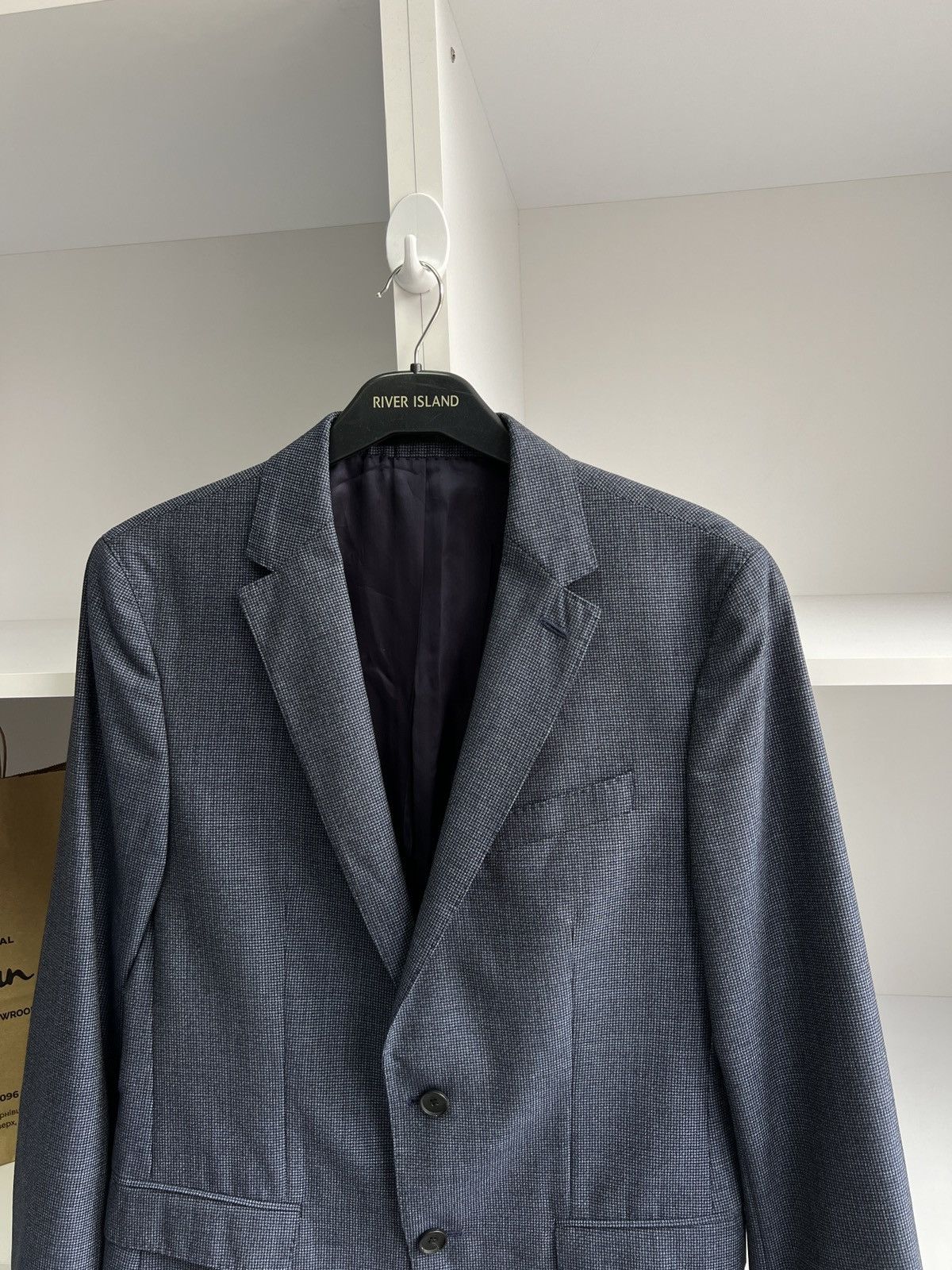 Designer × Hugo Boss × Vintage Vintage Hugo Boss Luxury Old Money Style Suit Size 48S - 7 Thumbnail
