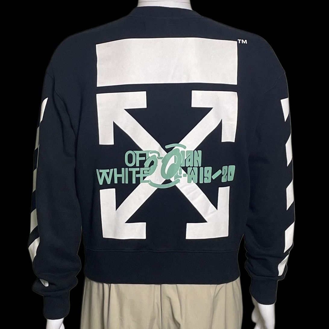 Off-White 2019 Off-White c/o Virgil Abloh Waterfall Over Sweatshirt Size US XXS / EU 40 - 3 Thumbnail