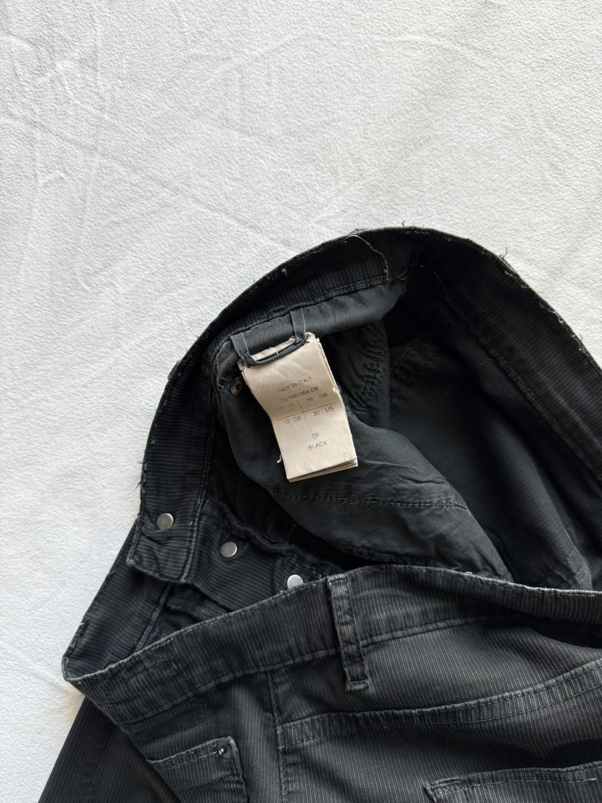 Rick Owens Drkshdw Rick Owens DRKSHDW Torrence Cut Pants Size US 30 / EU 46 - 3 Thumbnail