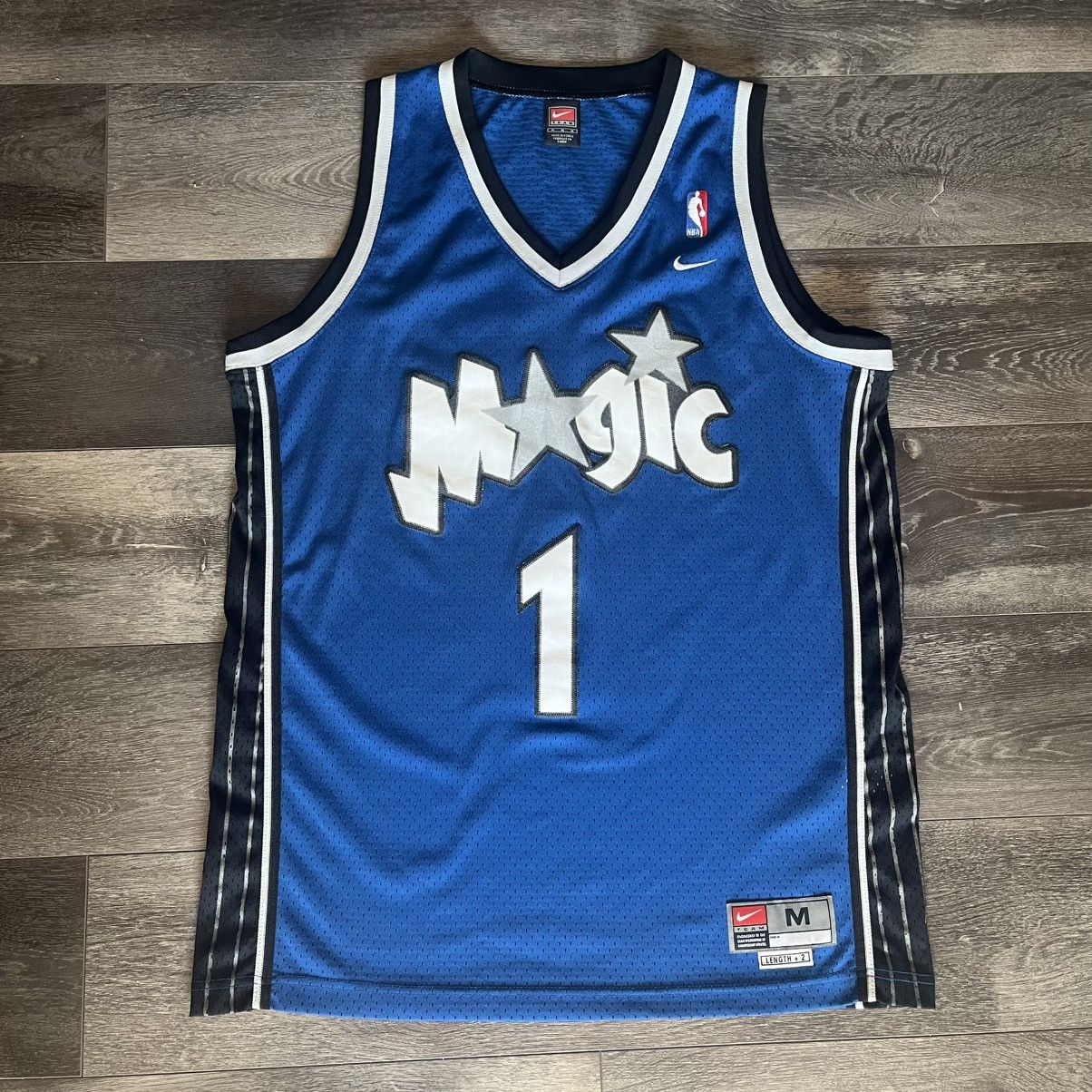 NBA Vintage Nike Tracy McGrady Orlando Magic #1 Home Jersey 2002 Size US M / EU 48-50 / 2 - 1 Thumbnail