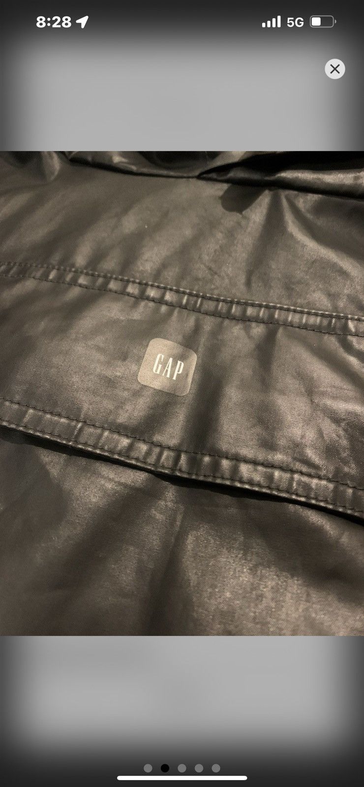 Balenciaga × Gap × Kanye West Waxed anorak fire piece Size US M / EU 48-50 / 2 - 3 Thumbnail
