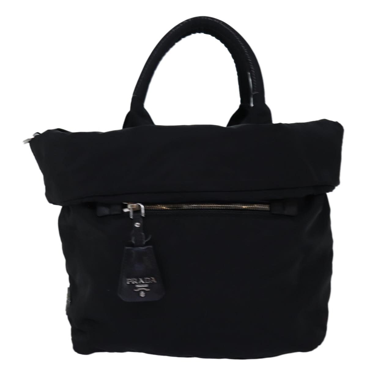 Prada PRADA Hand Bag Nylon Black Size ONE SIZE - 2 Thumbnail