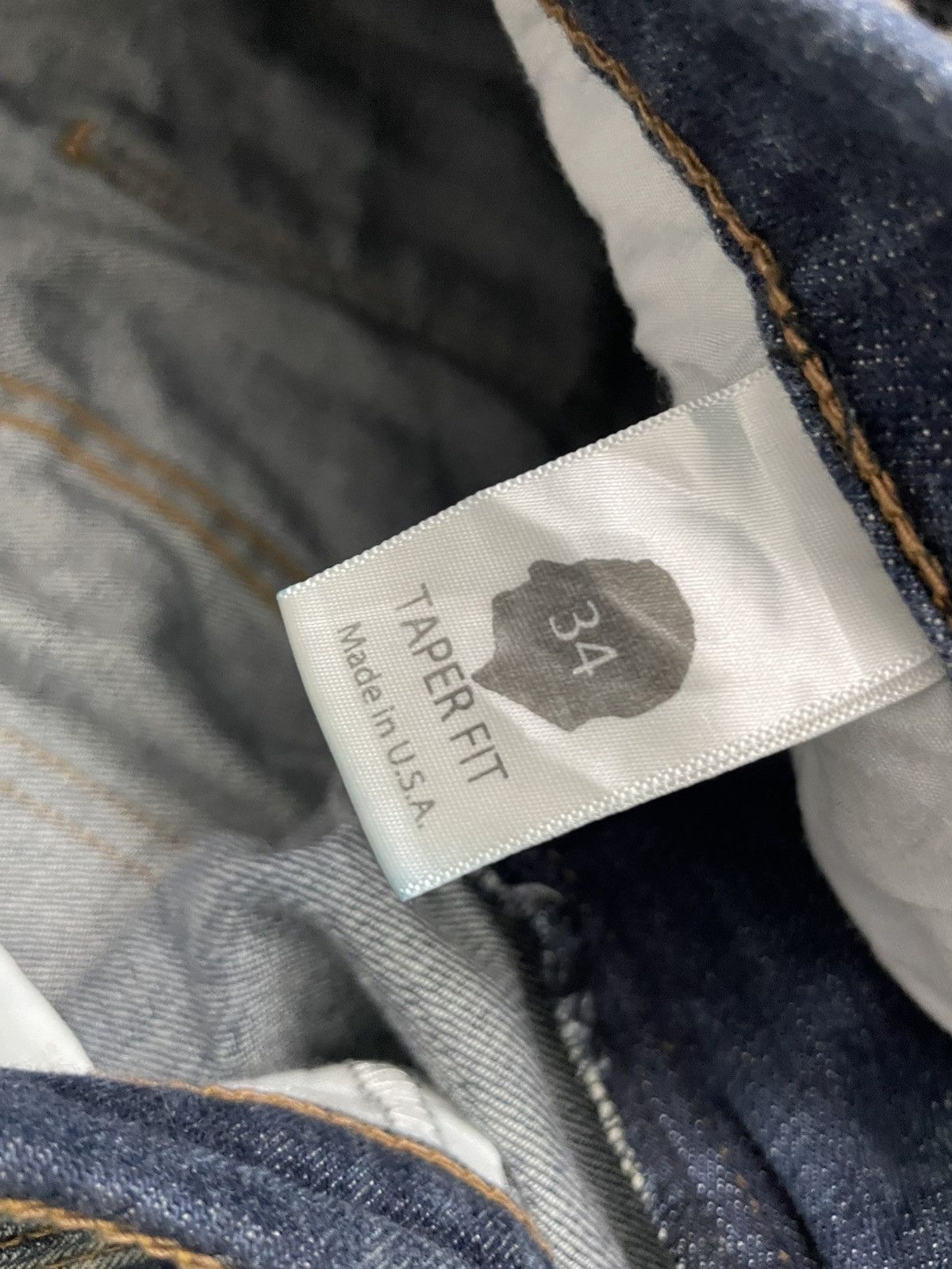 Other Rustic Dime Crazy Mudwash Distressed Biker Style Denim Pants Size US 34 / EU 50 - 20 Thumbnail