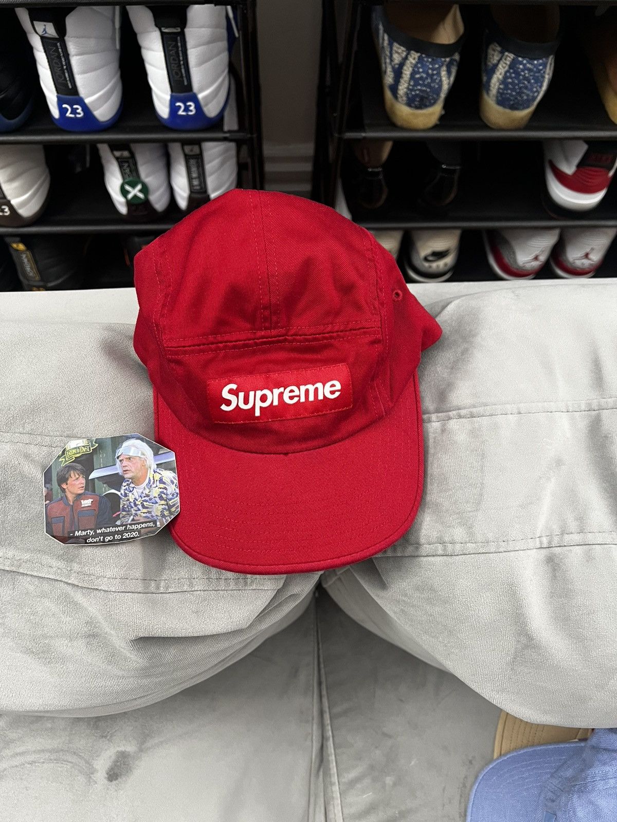 Supreme Supreme Red Snapback Size ONE SIZE - 1 Thumbnail
