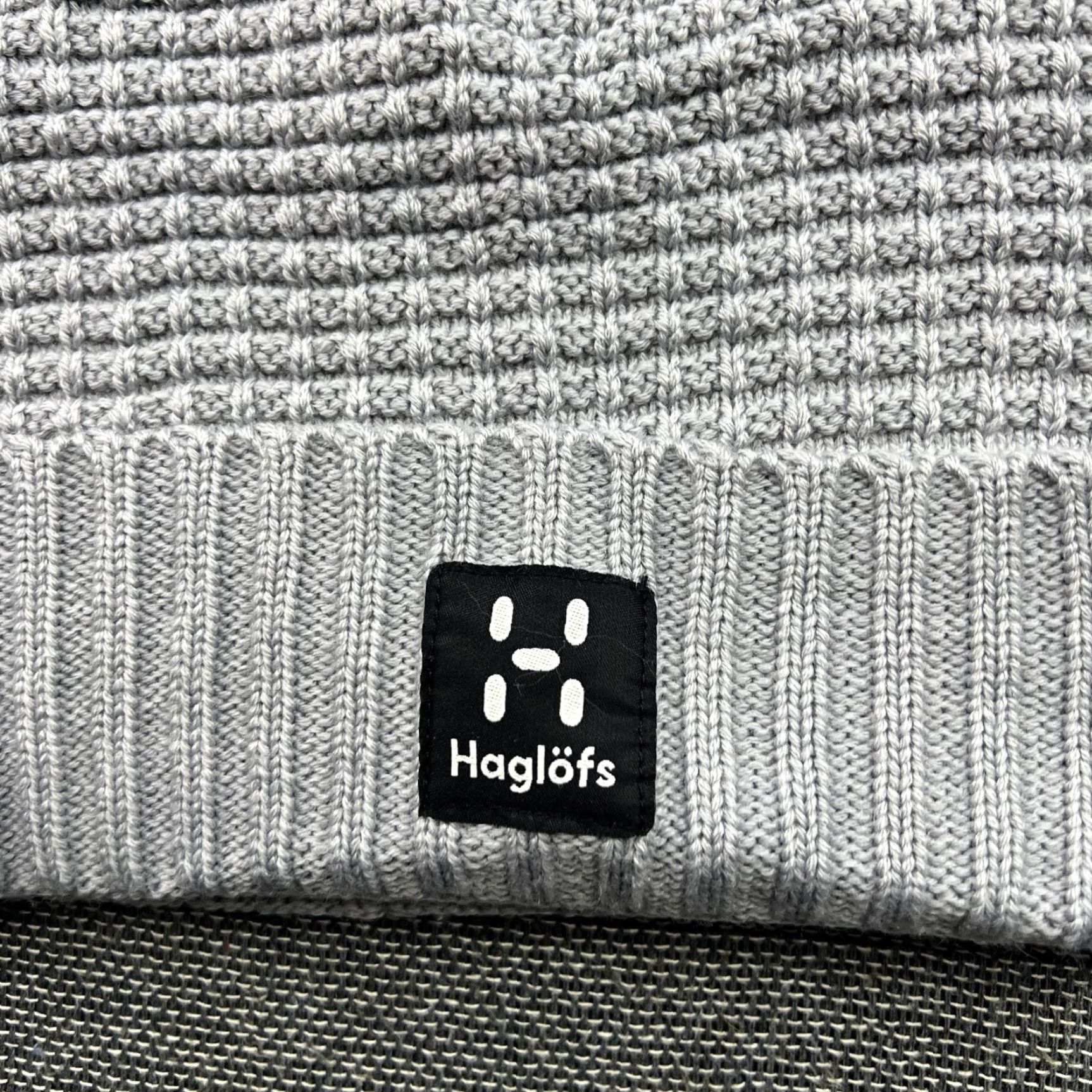 Vintage Haglofs Gray Beanie One Size OSFA Cuffed Stretch Wool Blend knitted Unisex Adults Mens Womens Beanie Size ONE SIZE - 2 Thumbnail