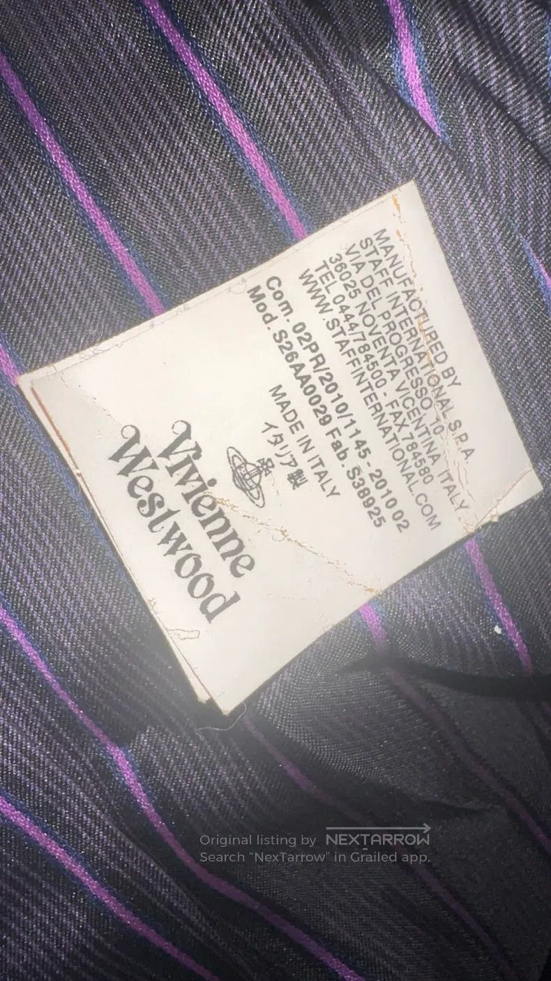 Vivienne Westwood Vivienne Westwood Purple wool overcoat Size XS / US 0-2 / IT 36-38 - 8 Thumbnail