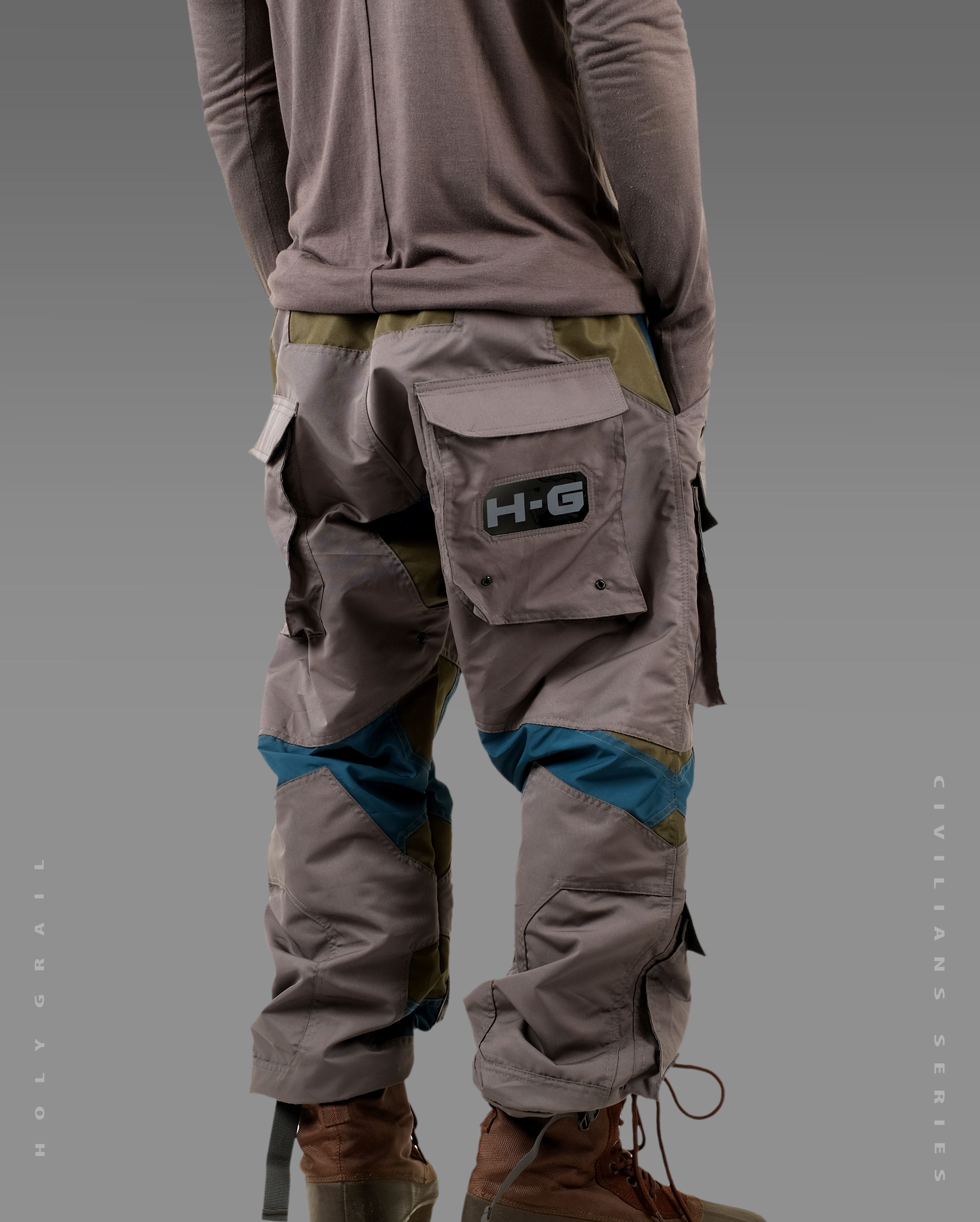 Hi Tec H-G " C I V I L I A N S " TECHWEAR CYBERPUNK HOLYGRAIL Size US 34 / EU 50 - 4 Thumbnail