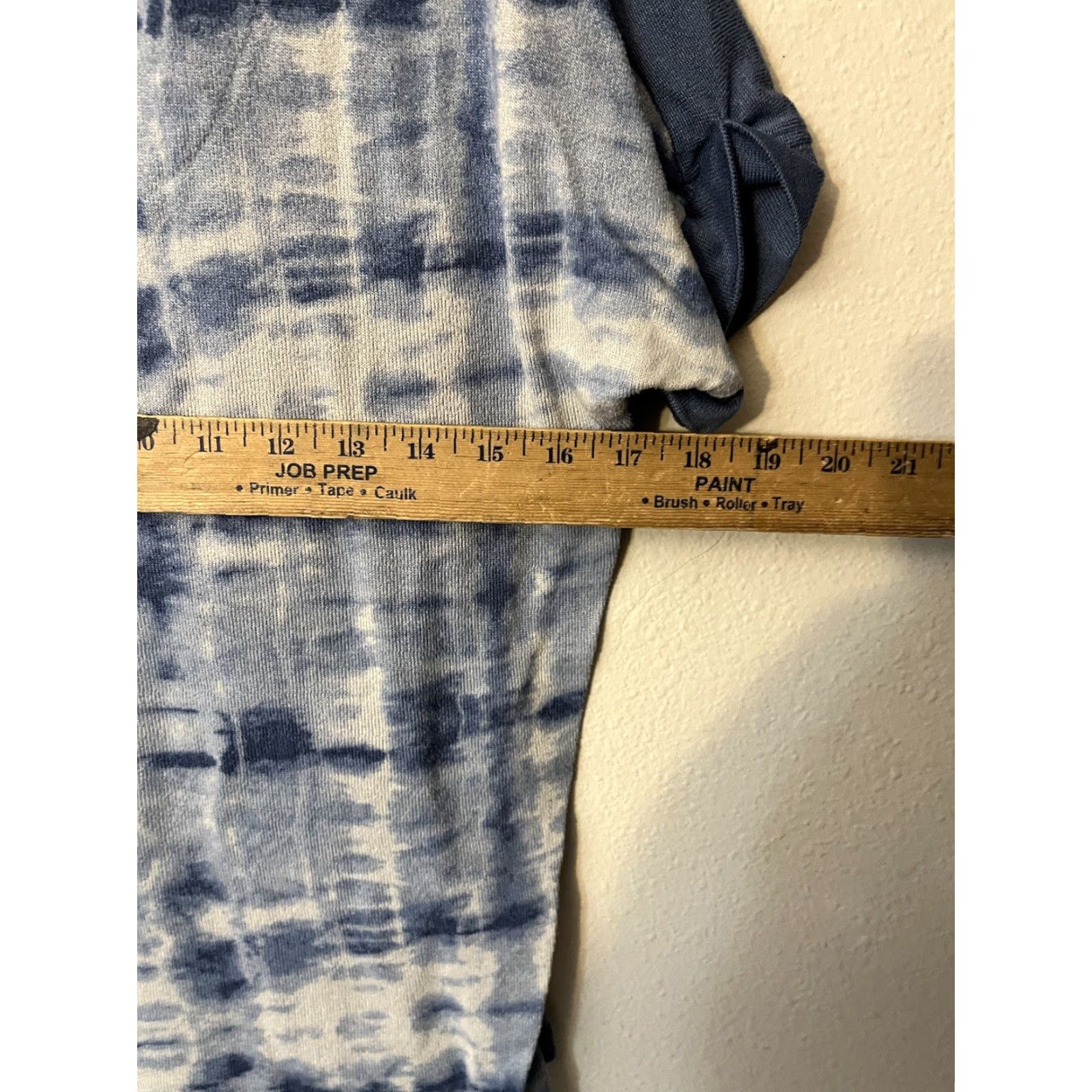 Lucky Brand Lucky Brand Sleep Shirt Small Blue White Tie Dye Long Sleeve Lounge Womens S/S Size S / US 4 / IT 40 - 5 Thumbnail