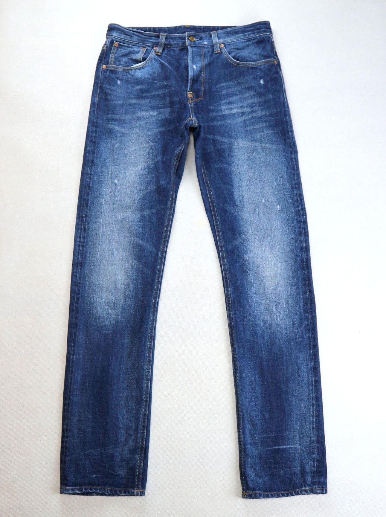 Emmett Emmett Bill Selvedge Denim Jeans W31 L34 Size US 31 - 1 Thumbnail