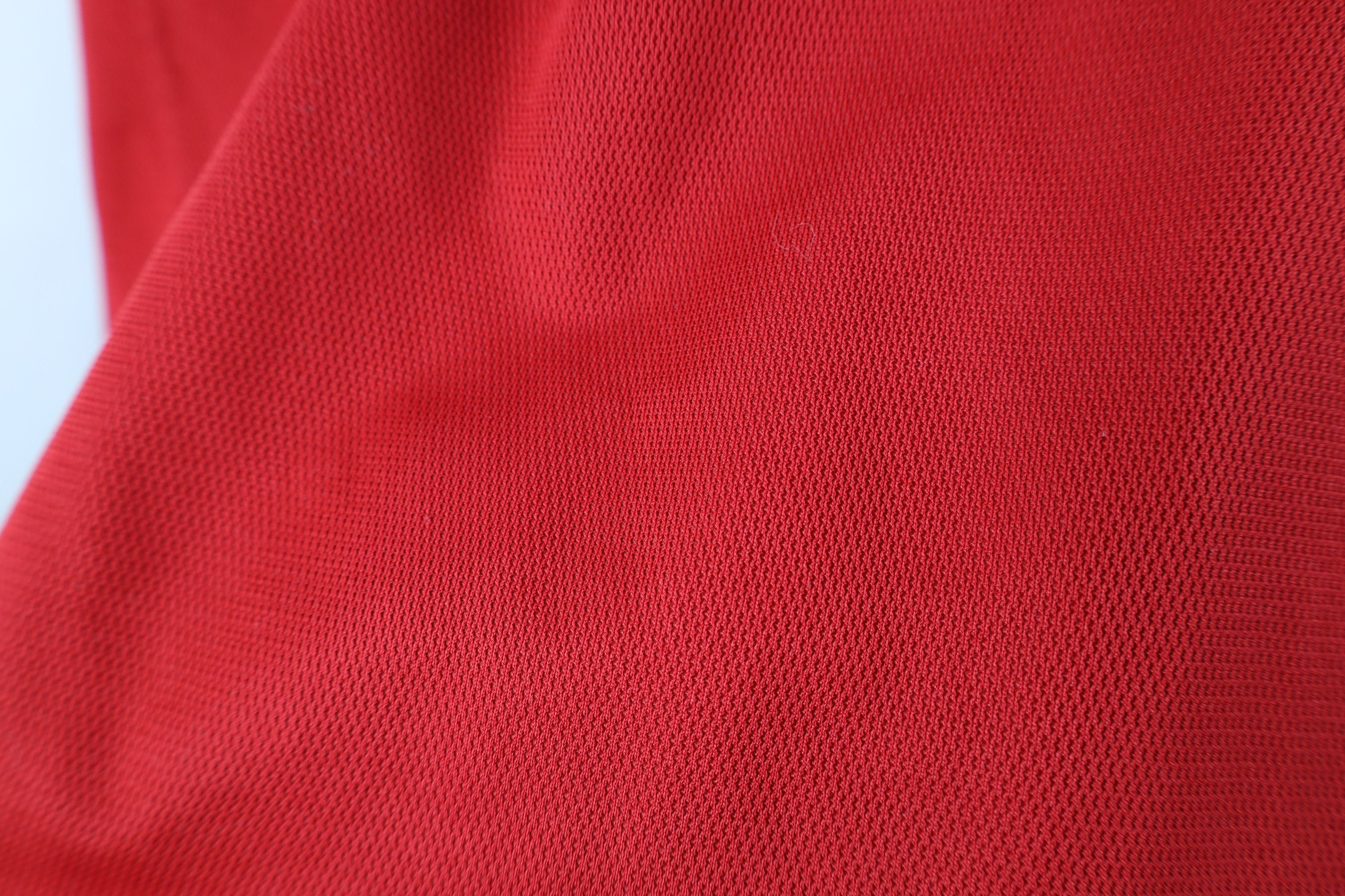Nike Vintage Y2K Nike Mini Swoosh Knit Short Sleeve T-Shirt Red Size US XL / EU 56 / 4 - 7 Thumbnail