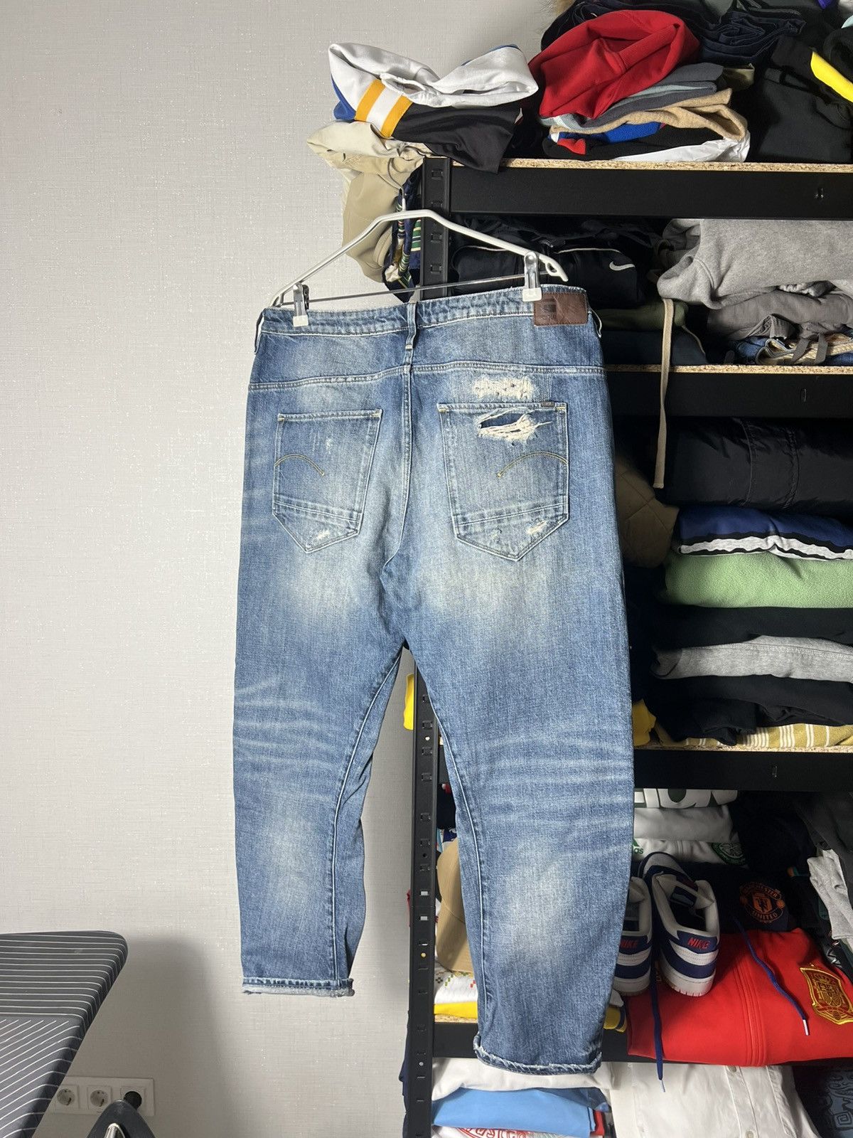 G-Star 👖 G-Star RAW ARC 3D Boyfriend Jeans Women Vintage Distressed Size 28" / US 6 / IT 42 - 2 Thumbnail