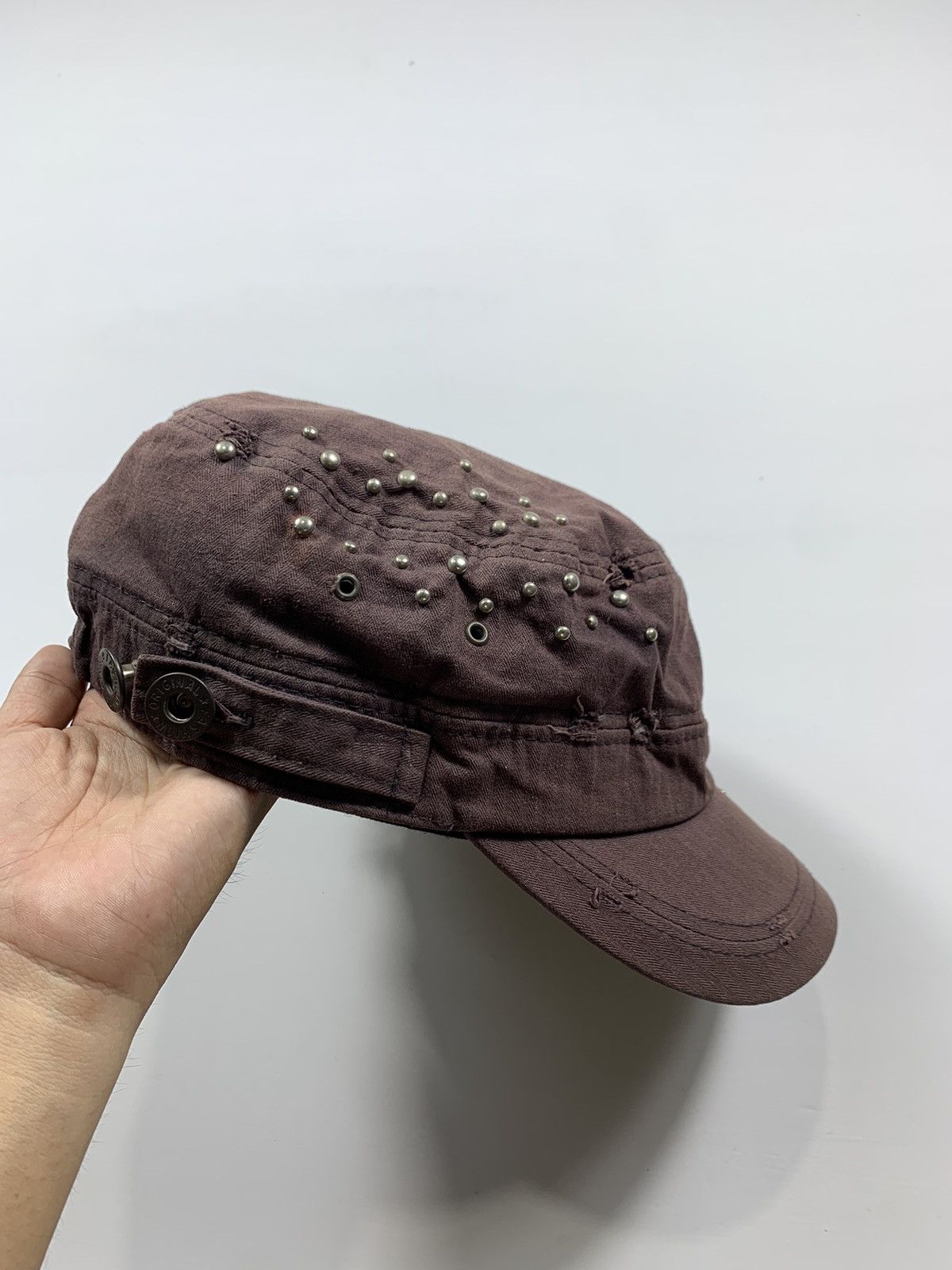 If Six Was Nine Y2K Western Studded Hat Size ONE SIZE - 3 Thumbnail