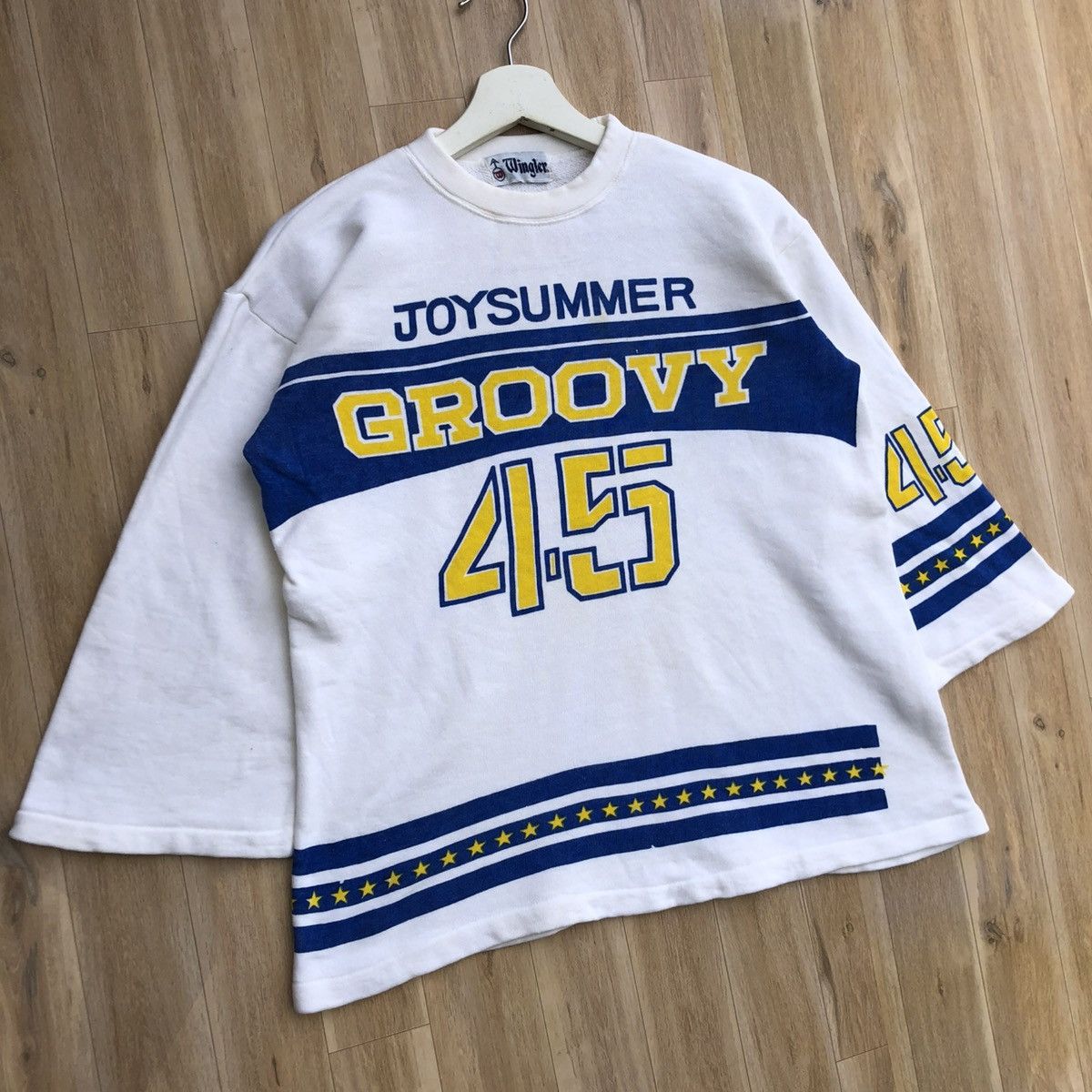 Vintage Vintage Joysummer Groovy Pullover Sweatshirt Size M / US 6-8 / IT 42-44 - 2 Thumbnail
