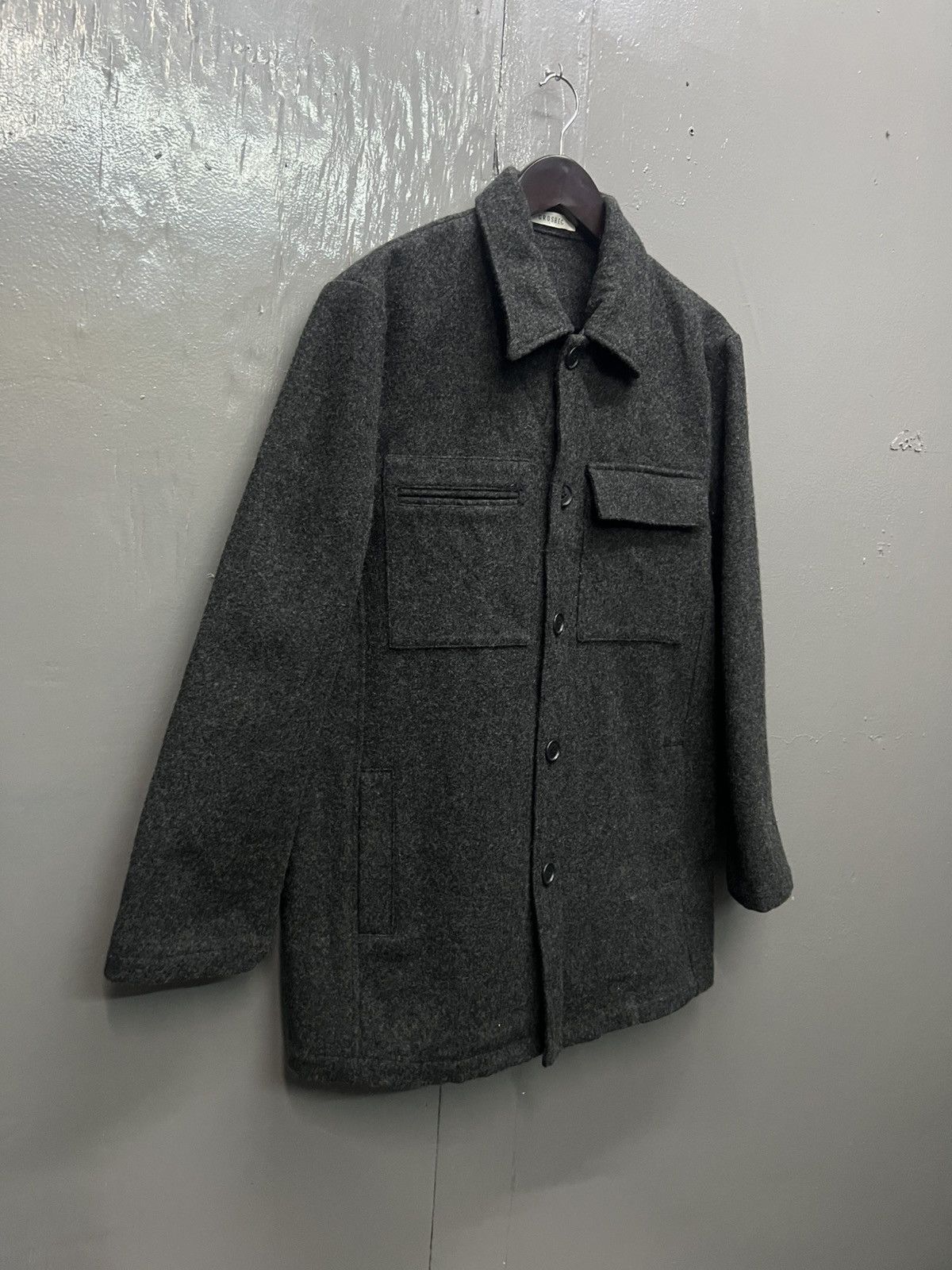 Japanese Brand Vintage Grosbec Wool Jacket Size US M / EU 48-50 / 2 - 3 Thumbnail