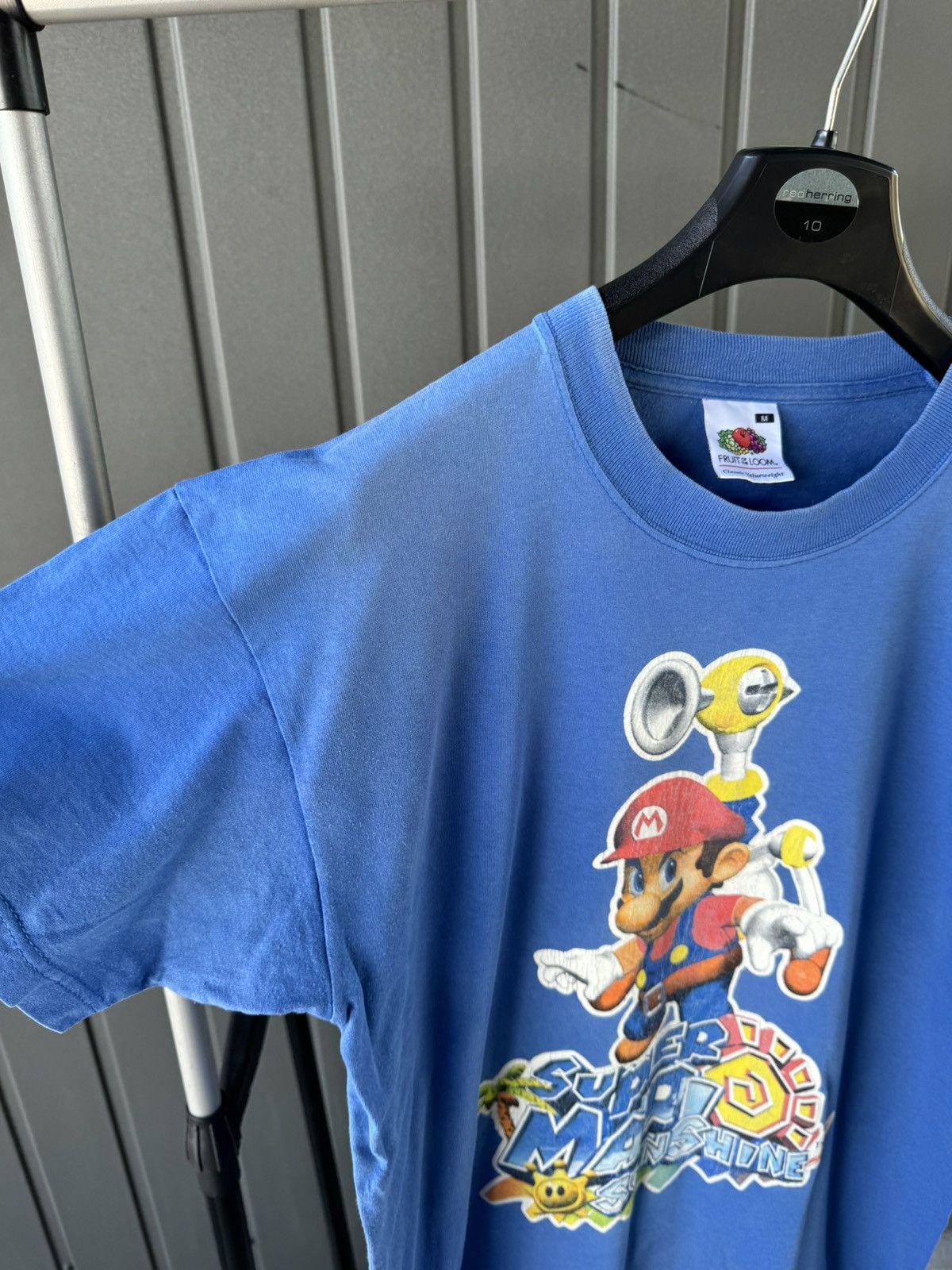 Nintendo 2002 Super Mario Sunshine Vintage T Shirt Nintendo Tee Size US M / EU 48-50 / 2 - 4 Thumbnail