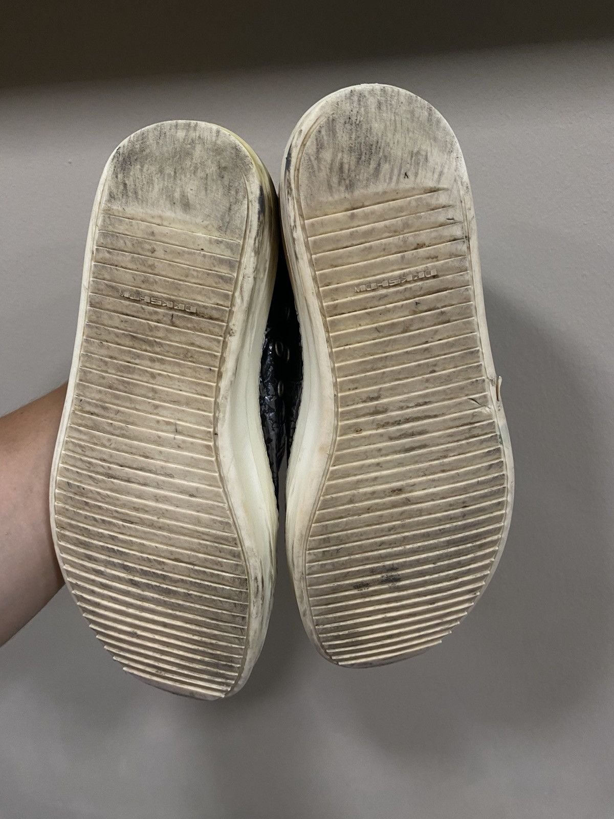Rick Owens Drkshdw Rick Owens Dark Foil Sneakers Size US 11 / EU 44 - 6 Thumbnail