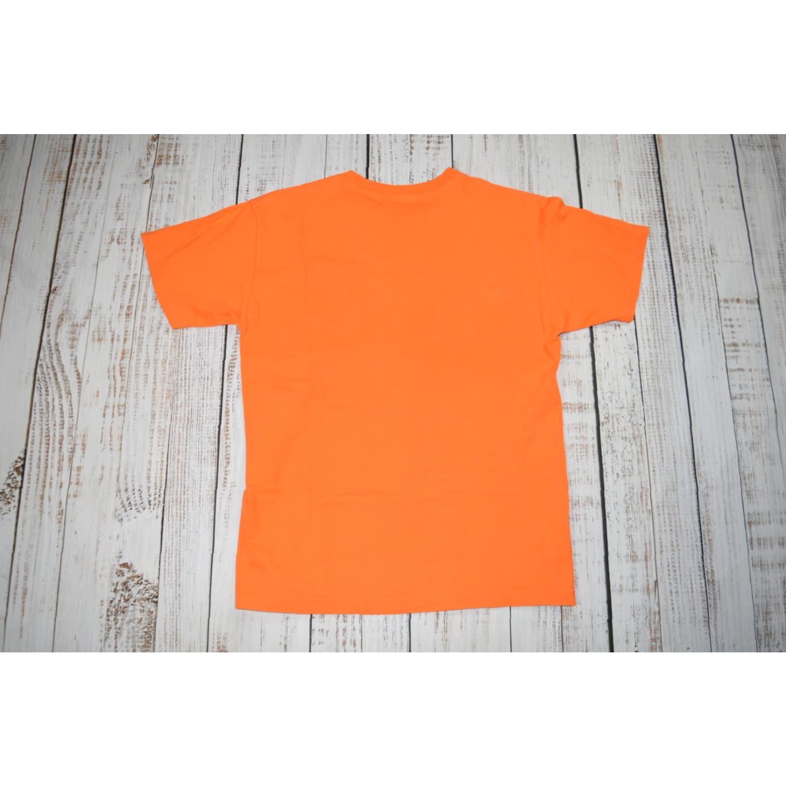 Vintage VINTAGE Roughneck Hardware x Mueller Studios Skate Shirt Mens M Orange 2000s 90s Collaboration Logo Graphic Shirt Streetwear Size US M / EU 48-50 / 2 - 7 Thumbnail