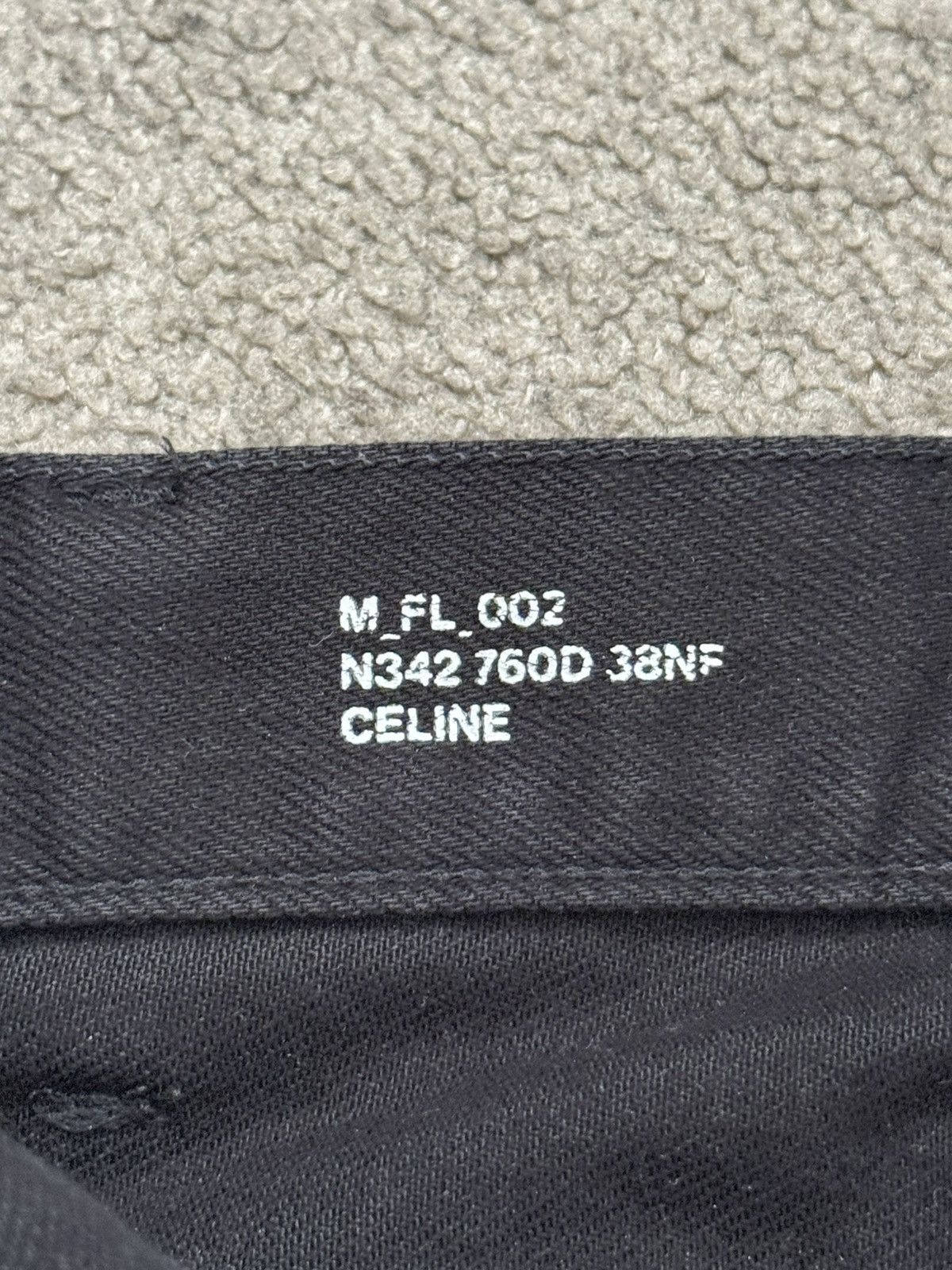 Celine SS20 Celine by Hedi Slimane Black Serge Flared Denim Jeans Size US 26 / EU 42 - 11 Thumbnail