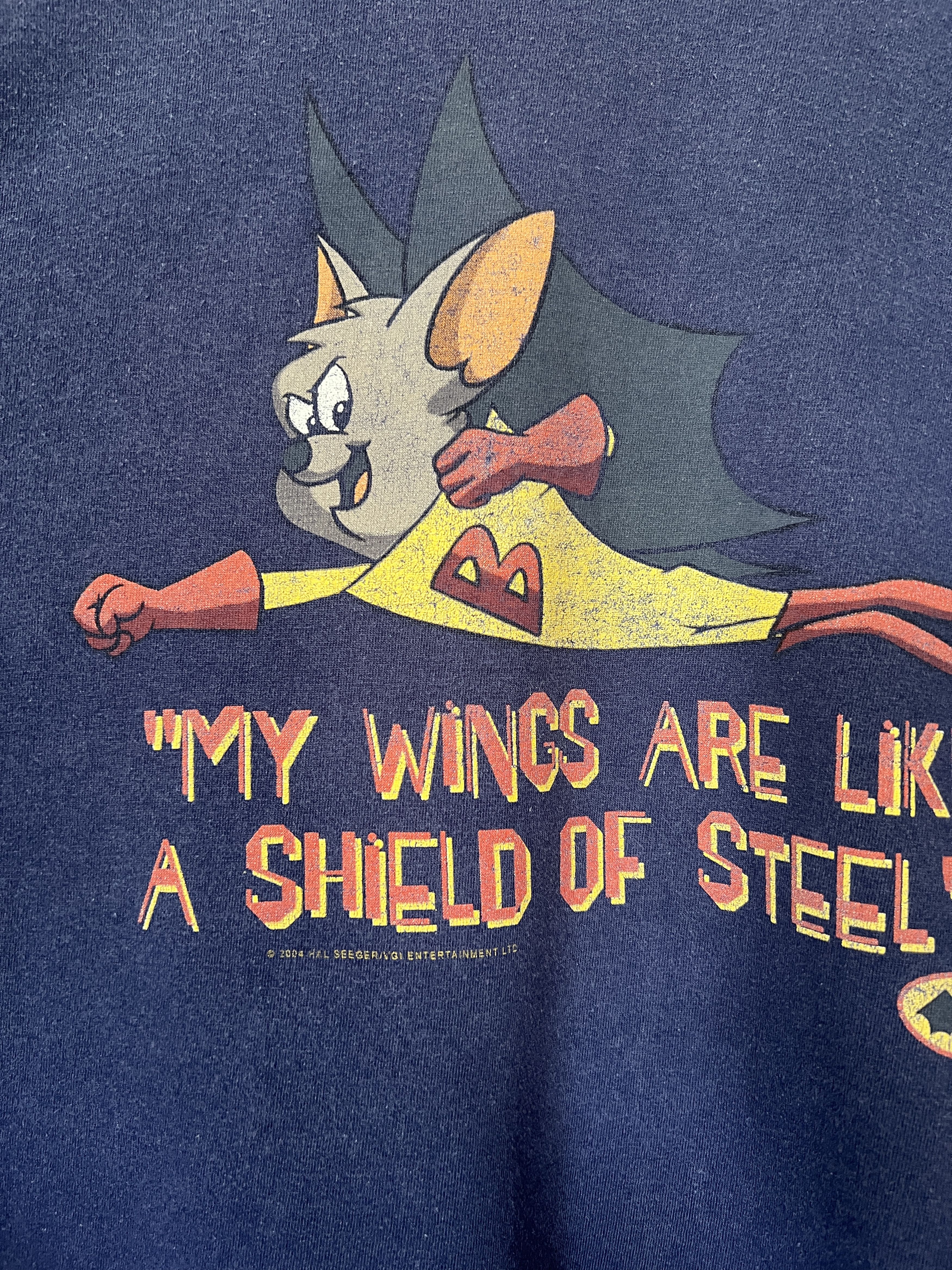 Cartoon Network Vintage 2004 Batfink Cartoon Movie T-shirt Size US M / EU 48-50 / 2 - 7 Thumbnail