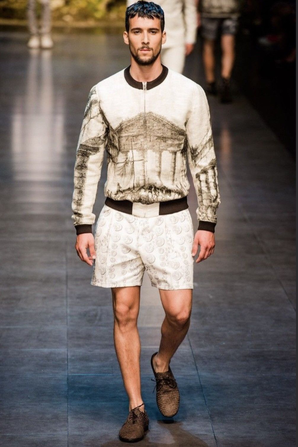 Dolce & Gabbana Dolce&Gabbana Roman Bomber Runway S/S 14 Size US S / EU 44-46 / 1 - 11 Thumbnail