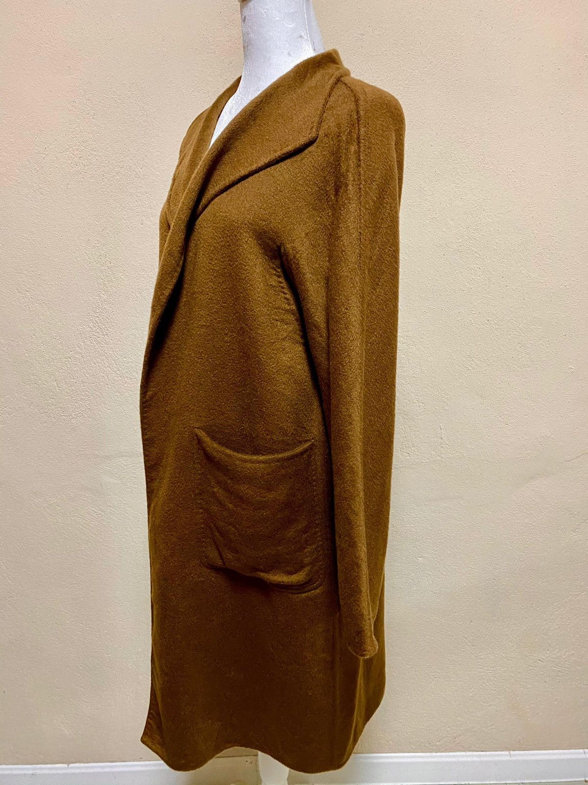 Max Mara MAX MARA TOBACCO CASHMERE CARDIGAN COAT Size S / US 4 / IT 40 - 4 Thumbnail