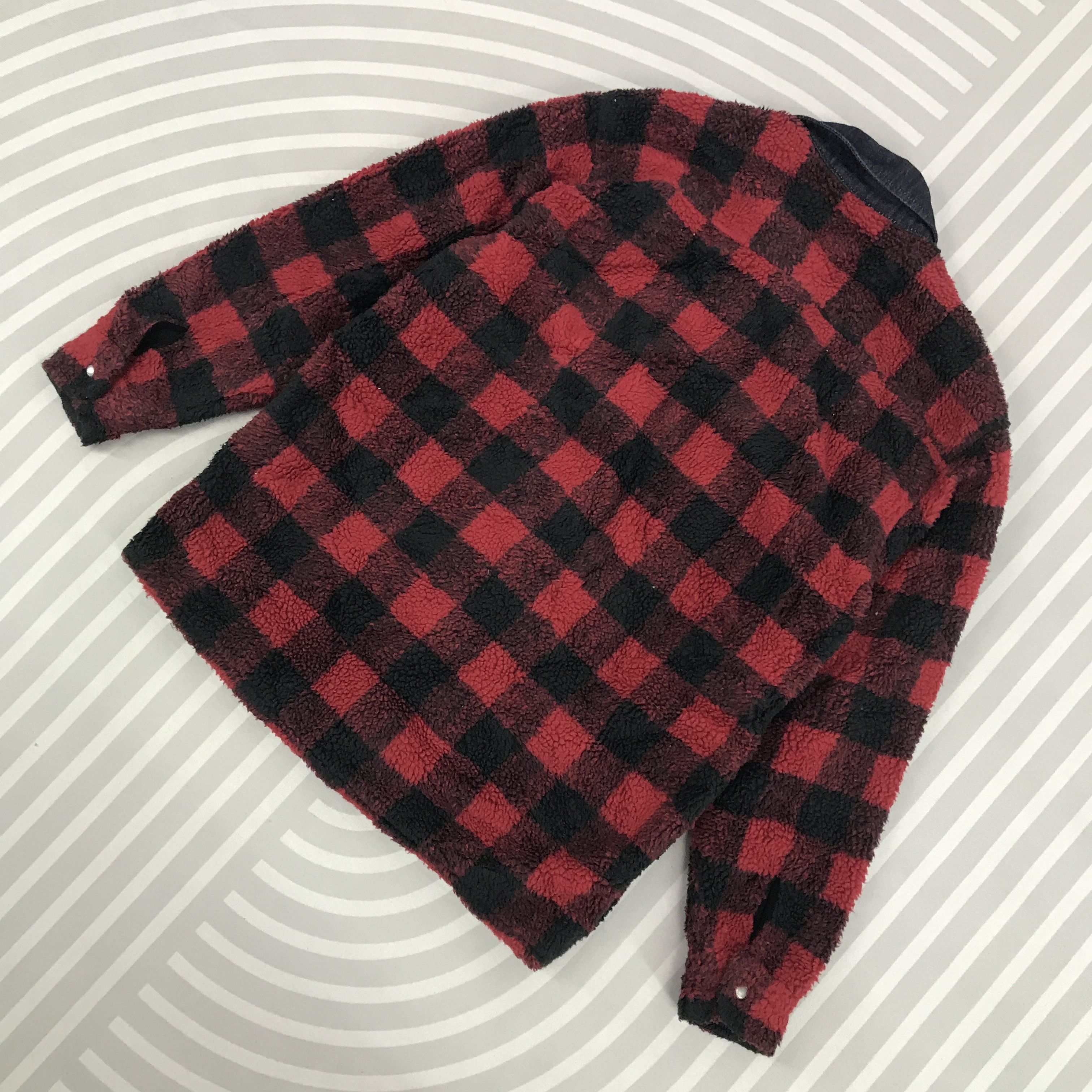 Levi's × Levi's Vintage Clothing × Vintage Vintage Levi Strauss and Co Sherpa snap button Jacket Size US S / EU 44-46 / 1 - 8 Thumbnail