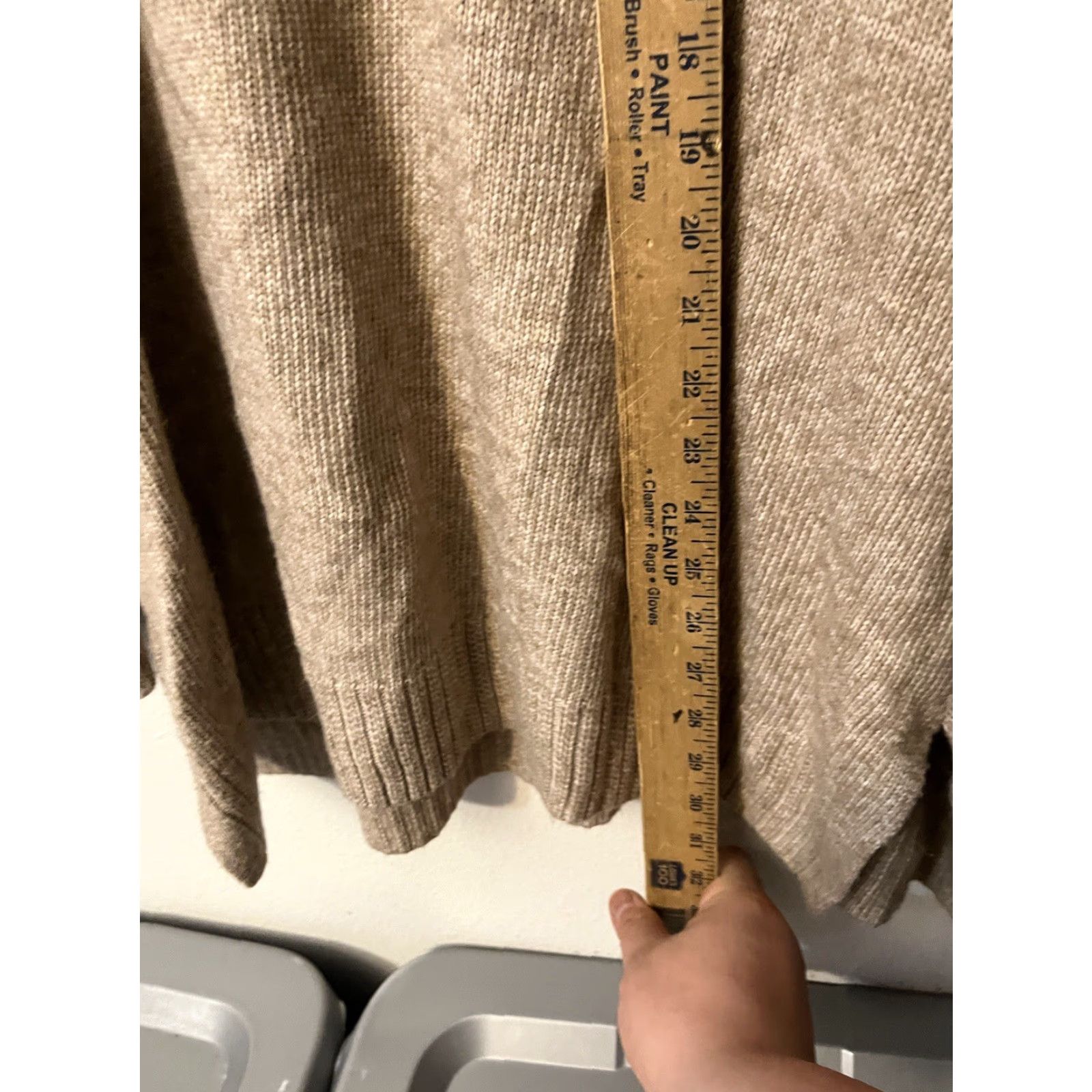 Croft & Barrow Croft & Barrow women's Sweater Long Sleeve Brown Soft Acrylic Blend Sz XL Size XL / US 12-14 / IT 48-50 - 4 Thumbnail