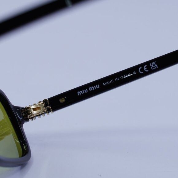 Miu Miu Miu Miu MU11ZSF 16K07O Sunglasses Black Frame, Lowest price! Size ONE SIZE - 8 Thumbnail