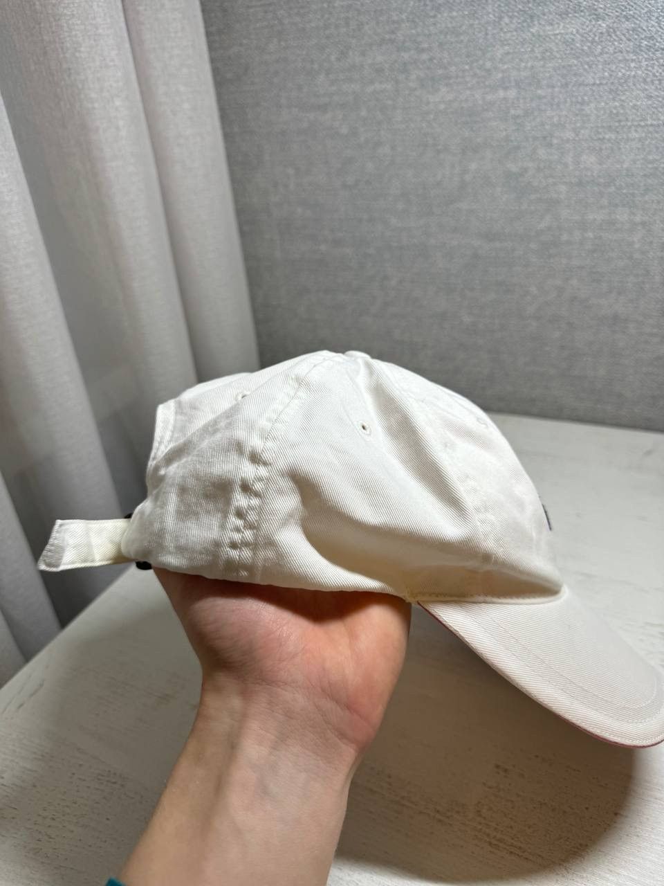 Nike Vintage Nike United States White Cap Size ONE SIZE - 4 Thumbnail