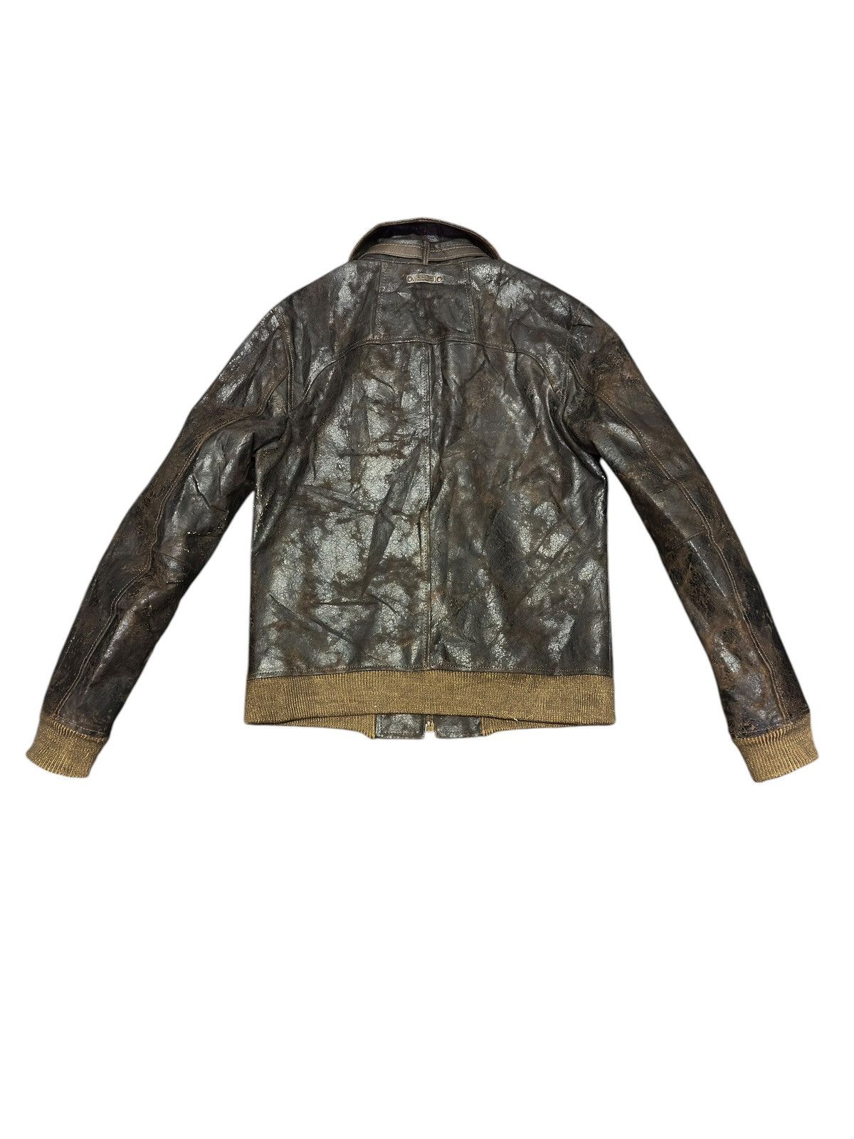 Dolce & Gabbana Vintage Dolce & Gabbana Leather Blouson Jacket Size US L / EU 52-54 / 3 - 8 Thumbnail