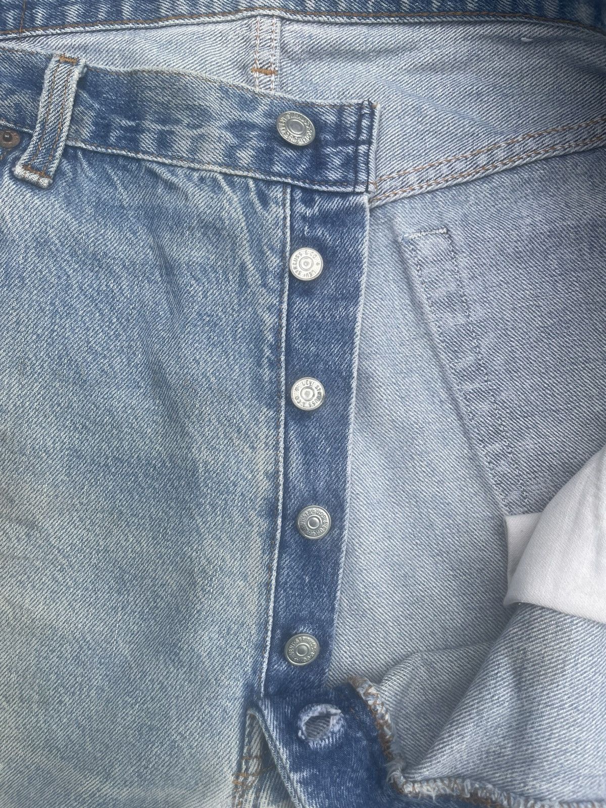Levi's Vintage 1986 Levis 501 Single R Distresed Size US 38 / EU 54 - 24 Thumbnail
