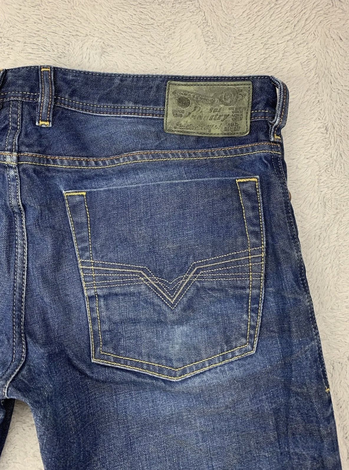 Diesel Diesel Zatiny Jeans Men’s W33/34 L28 00819 Made In Italy Size US 33 - 6 Thumbnail