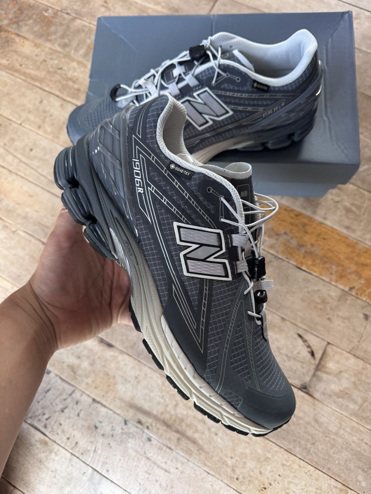 New Balance New balance Lifestyle 1906r Gore Tex Blue Japan Exclusive Size US 12 / EU 45 - 2 Thumbnail