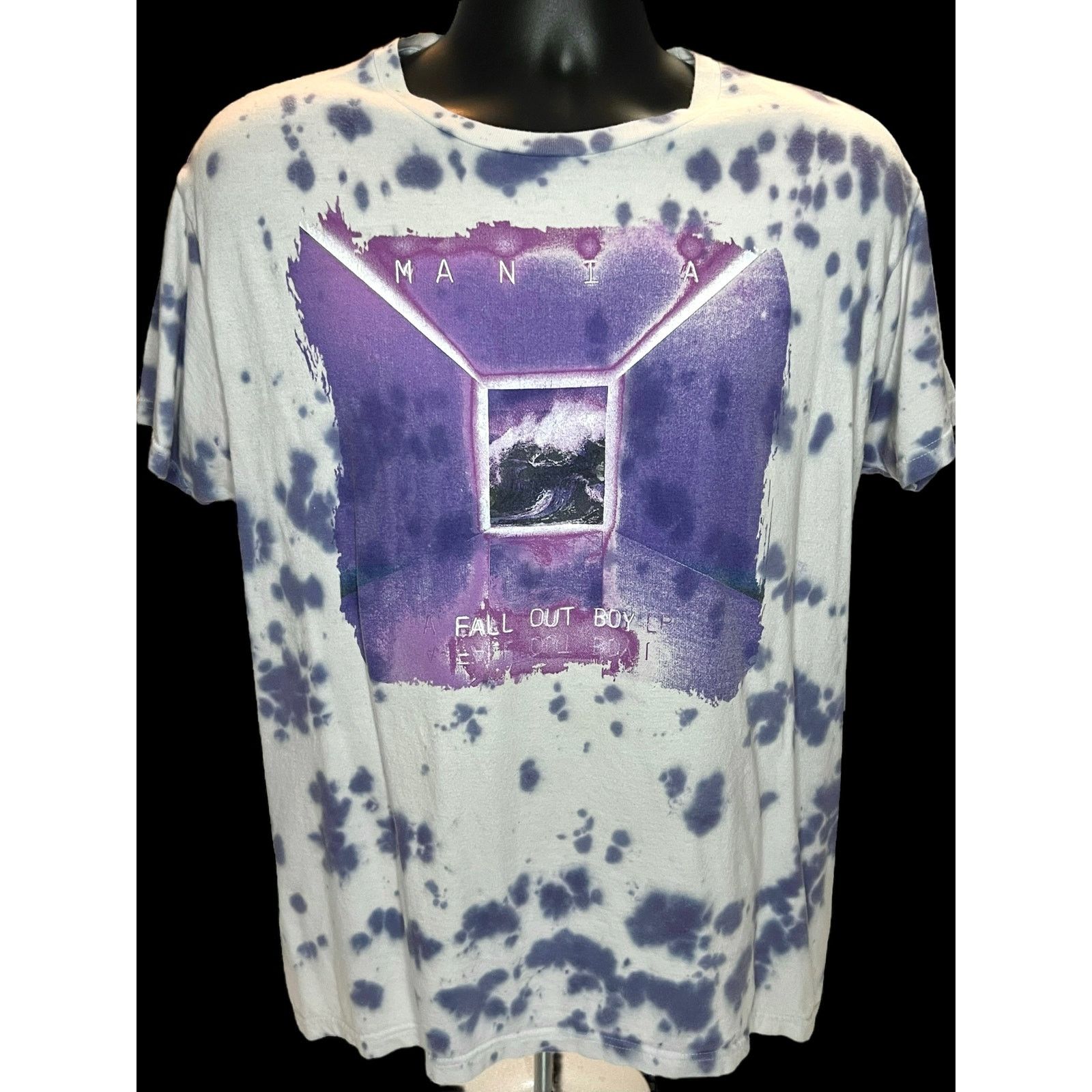 Other Fall Out Boy MANIA Tie Dye Purple Band Unisex T-Shirt Large Size US L / EU 52-54 / 3 - 1 Thumbnail