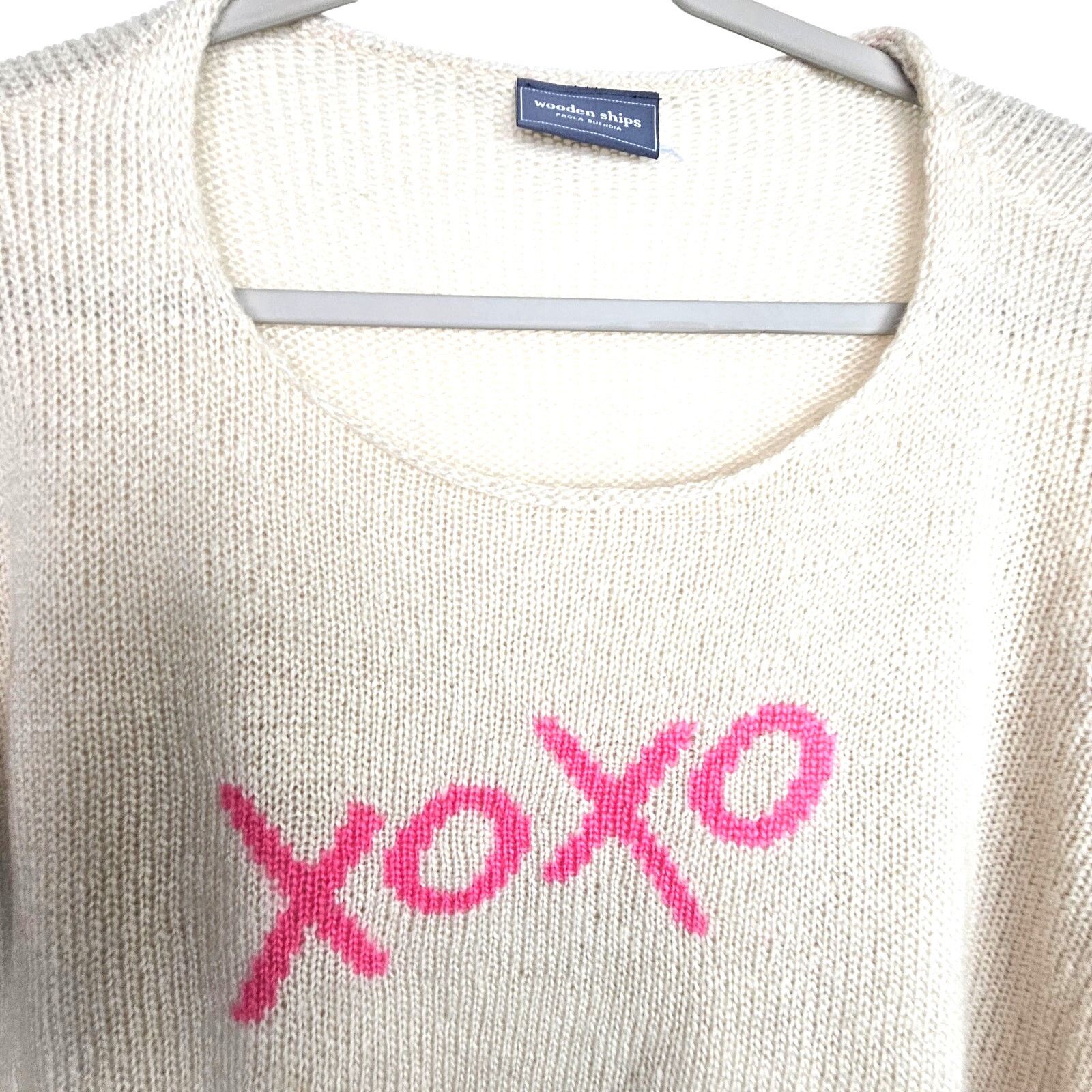 Woolrich Woolen Mills Wooden Ships Womens Wool Mohair Pullover Sweater Size M/L Size M / US 6-8 / IT 42-44 - 2 Thumbnail