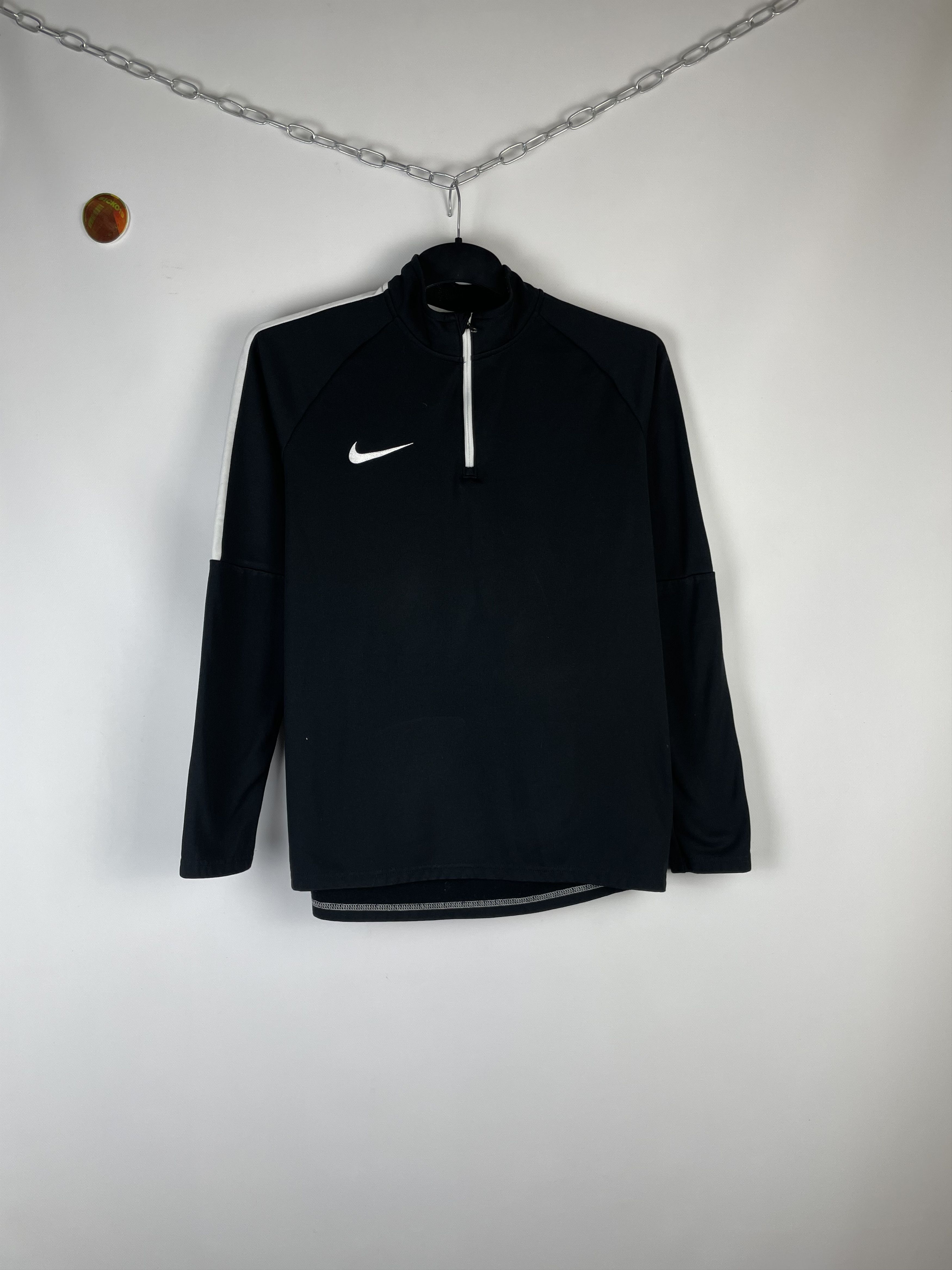 Nike × Vintage 90s Nike Vintage Sweatshirt 1/4 zip Size US M / EU 48-50 / 2 - 1 Thumbnail