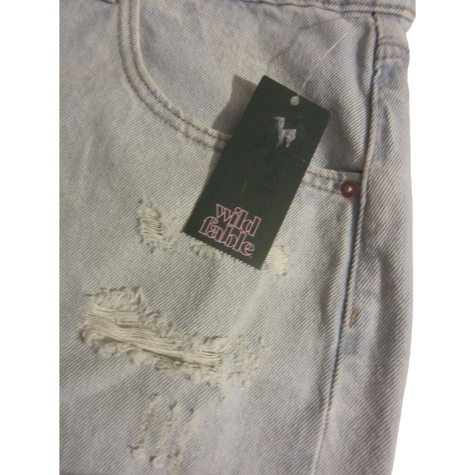Other Wild Fable High-Rise Distressed Denim Cutoff Shorts 17 Size 37" - 6 Thumbnail