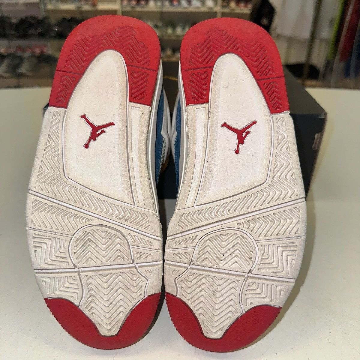 Jordan Brand × Nike Size 5Y (6.5W) - Nike Air Jordan 4 Retro Lace Up DR6952-400 Size US 6.5 / IT 36.5 - 5 Thumbnail