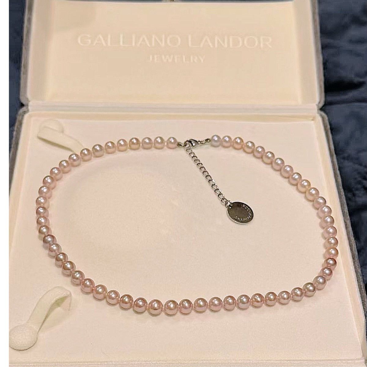 Other GALLIANO LANDOR Pearl Necklace CGL-PP4 VENDOR Size ONE SIZE - 1 Preview