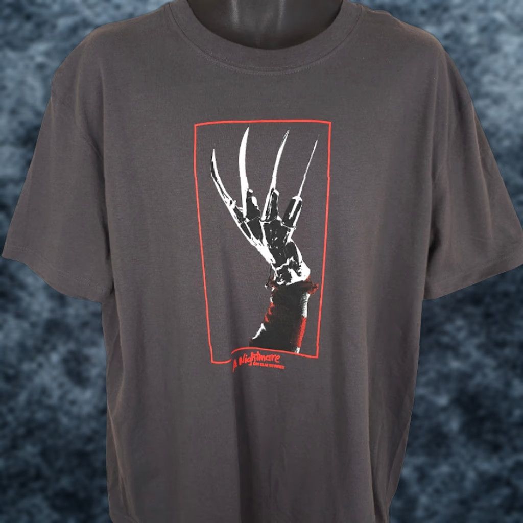 Vintage VINTAGE Nightmare On Elm Street T Shirt Mens Size XL Gray Freddy Krueger Horror Tee Size US XL / EU 56 / 4 - 1 Thumbnail