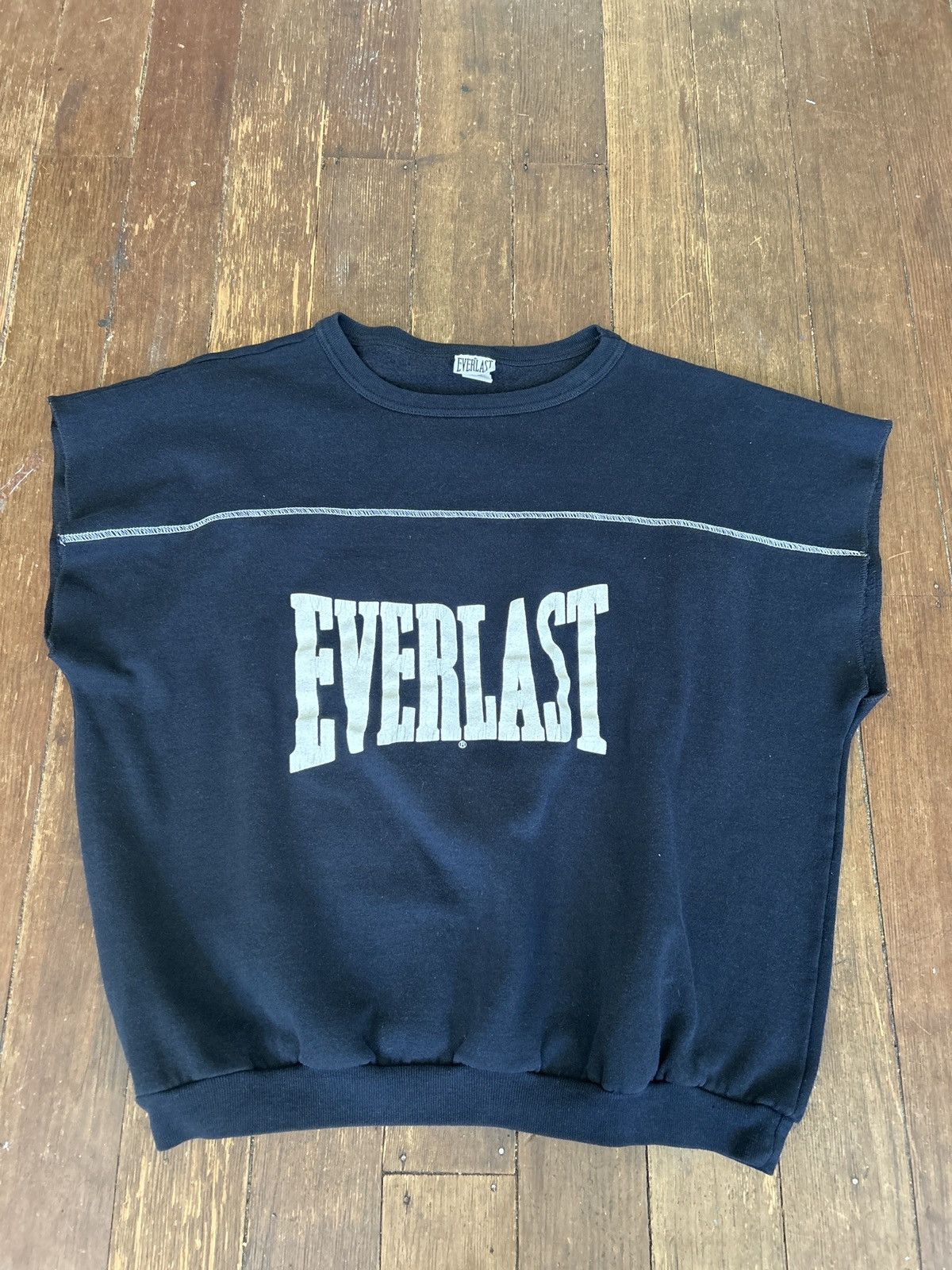 Vintage 90s vintage everlast boxing sweatshirt Size US M / EU 48-50 / 2 - 1 Thumbnail