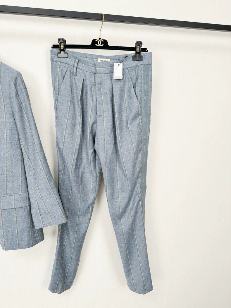 Celine Zadig & Voltaire Stripe Suit Set Size M / US 6-8 / IT 42-44 - 6 Thumbnail