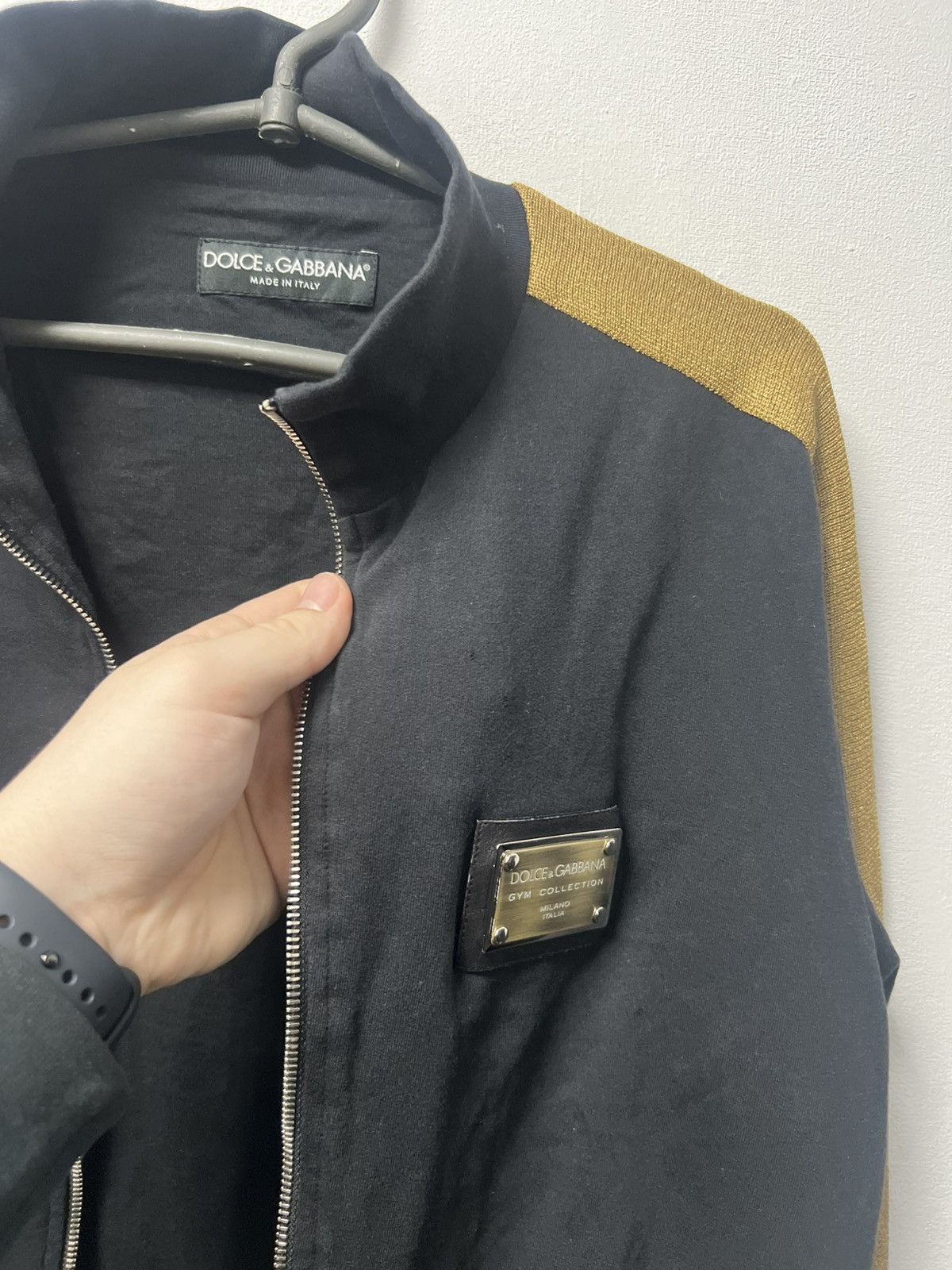 Dolce & Gabbana Dolce&Gabbana Vintage Zip Hoodie Metal Logo Size US M / EU 48-50 / 2 - 8 Thumbnail