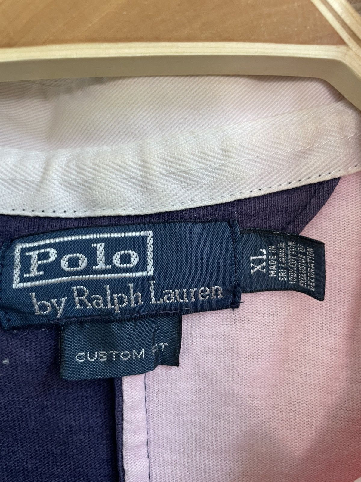 Polo Ralph Lauren Vintage Polo Ralph Lauren rugby long sleeve polo shirt Size US XL / EU 56 / 4 - 6 Thumbnail