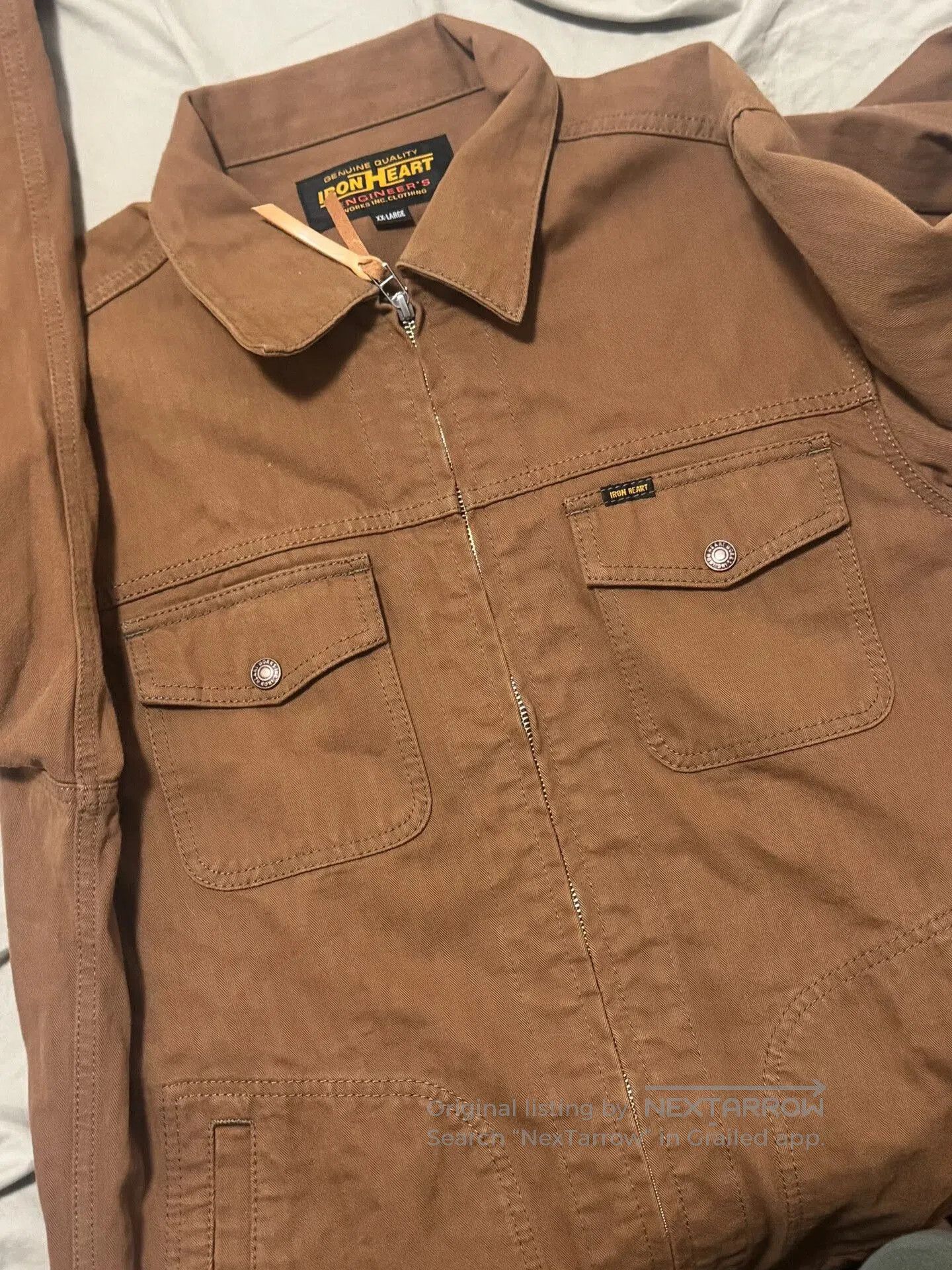 Iron Heart Iron Heart Herringbone Jacket XXL. Size US XXL / EU 58 / 5 - 3 Thumbnail